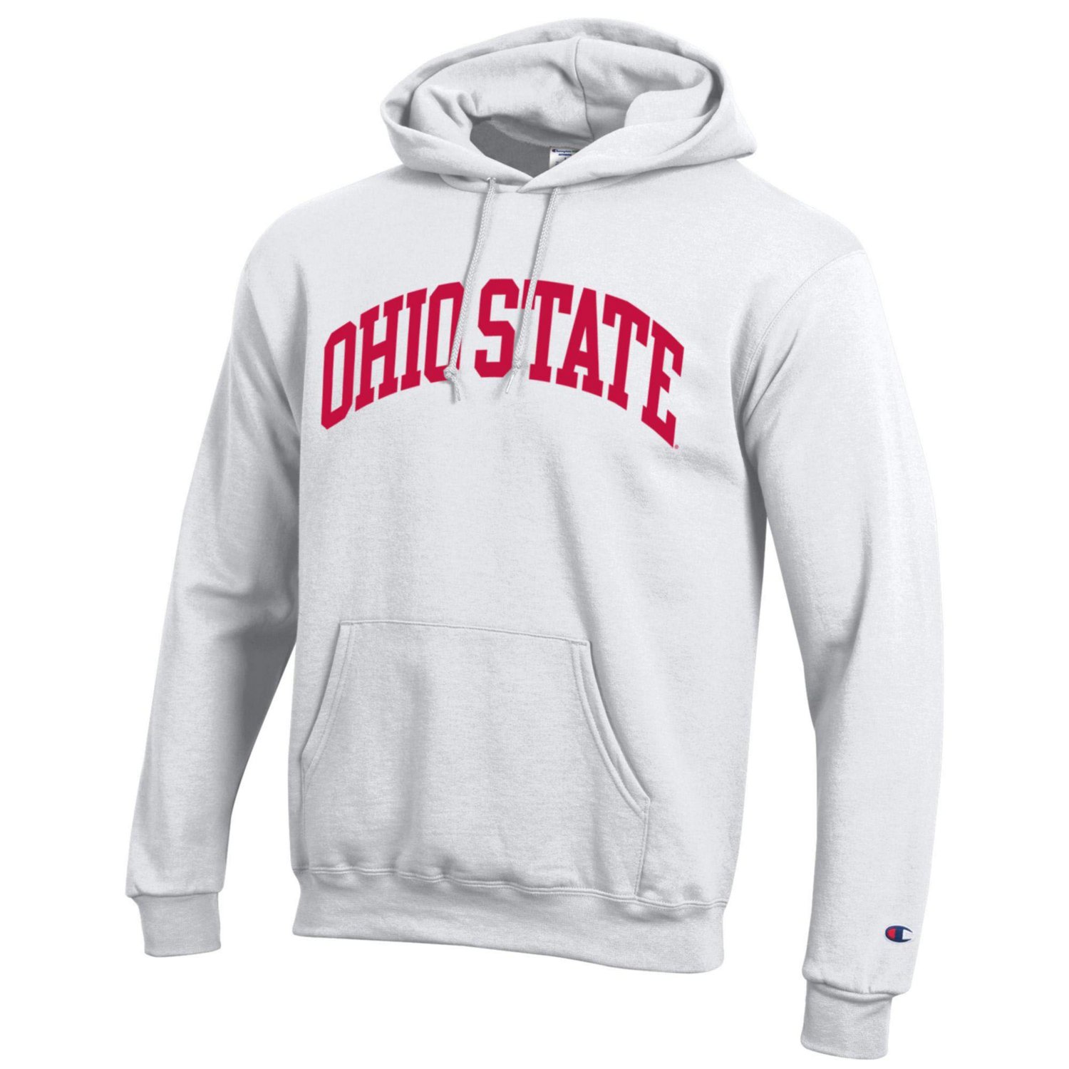 Champion Ohio State Buckeyes Basic Arch Fleece Pullover Hoodie - view number 2