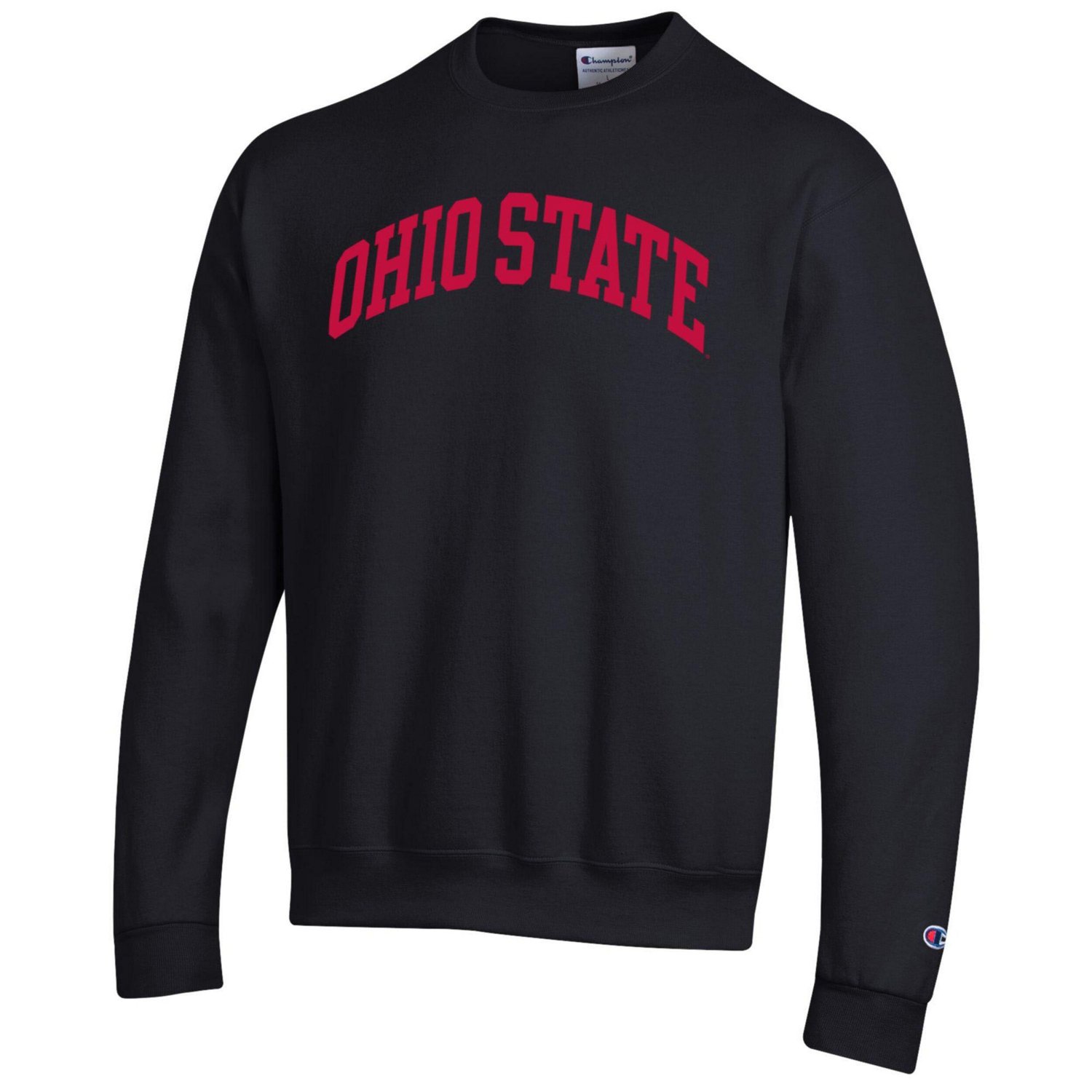 Champion Ohio State Buckeyes Basic Arch Fleece Pullover Sweatshirt - view number 2