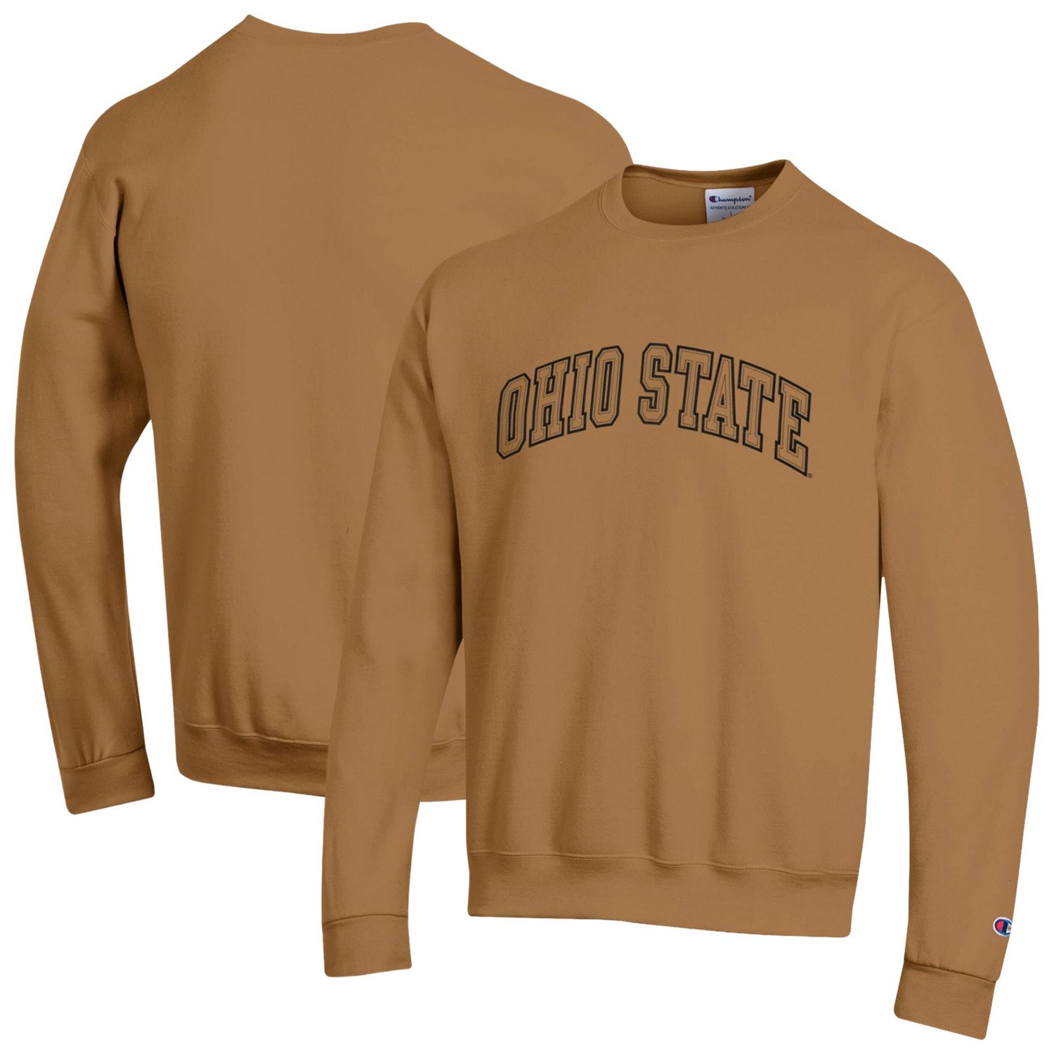 Champion Ohio State Buckeyes Latte Fleece Sweatshirt