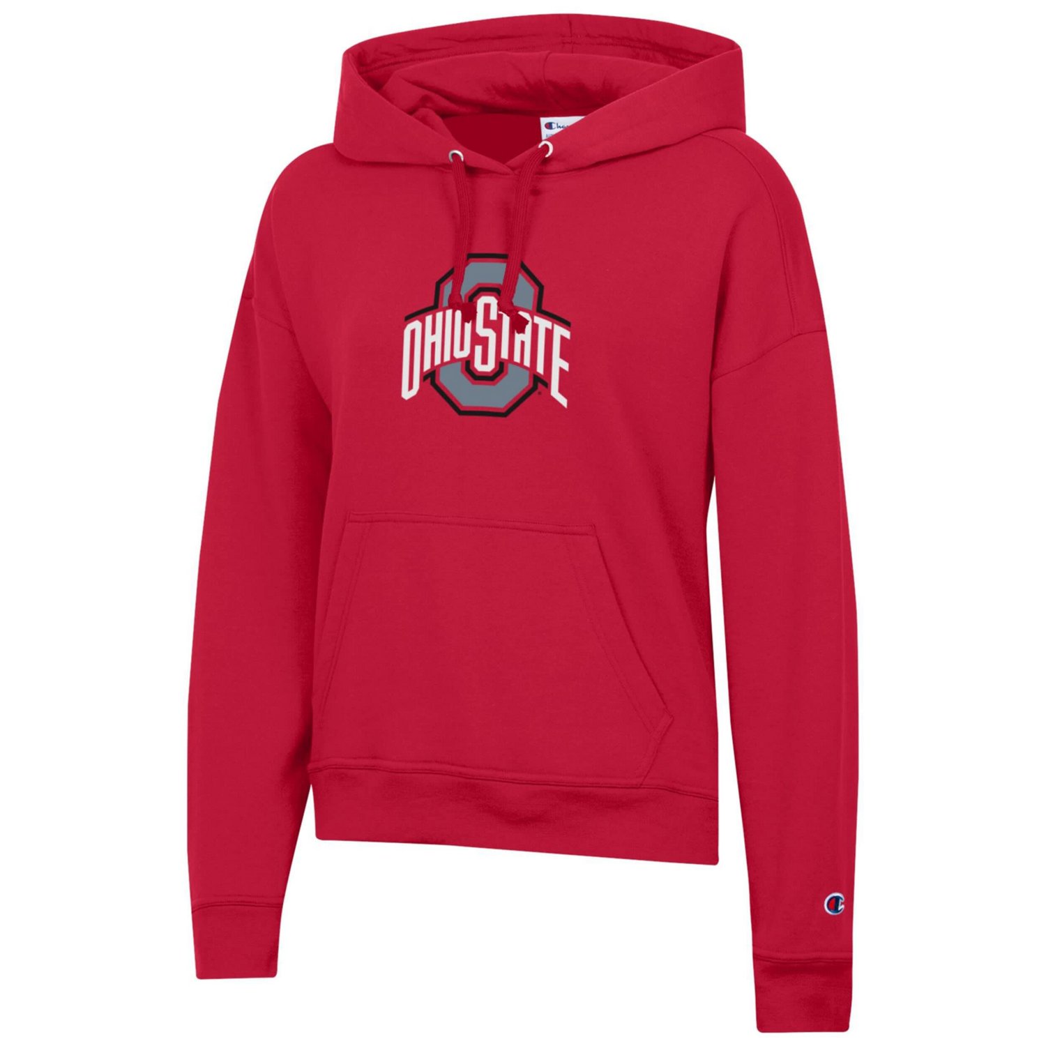 Champion Ohio State Buckeyes Powerblend Fleece Pullover Hoodie - view number 2