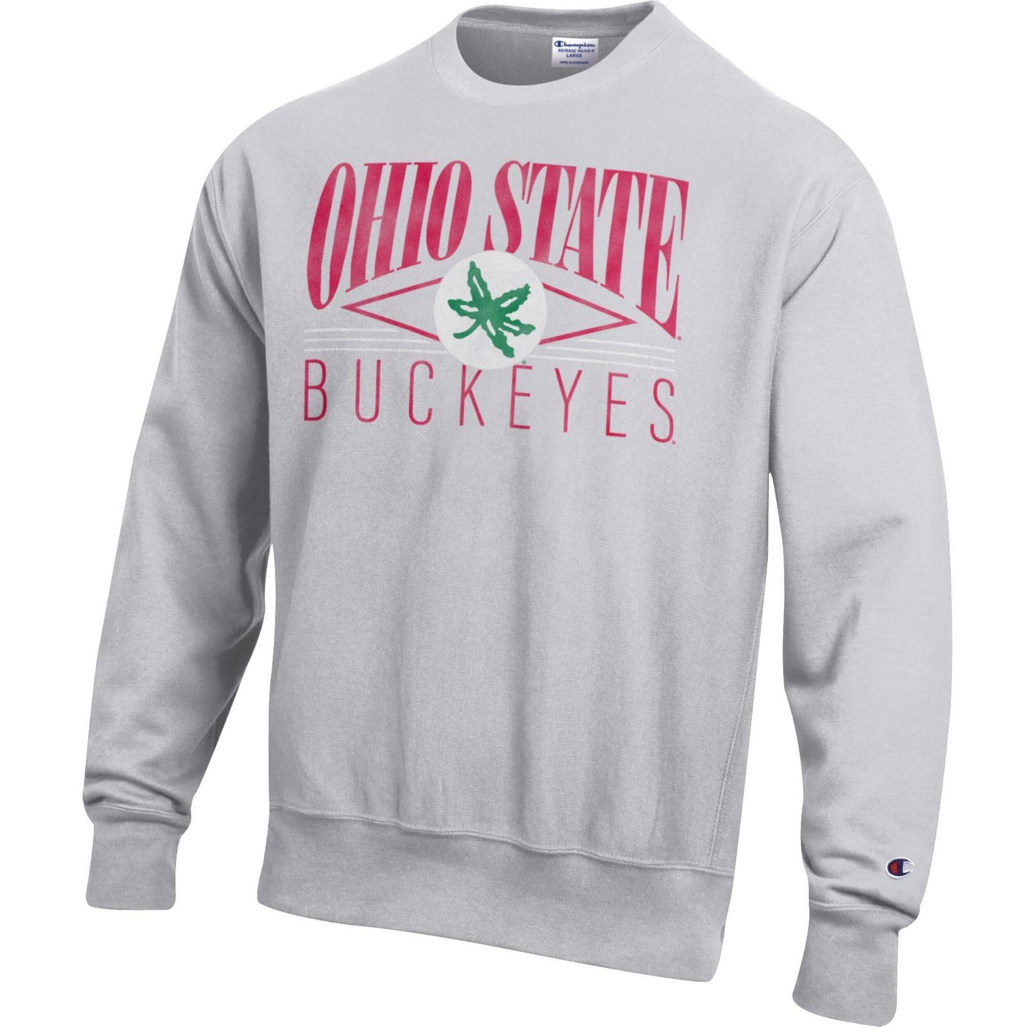 Champion Ohio State Buckeyes Reverse Weave Fleece Sweatshirt - view number 2
