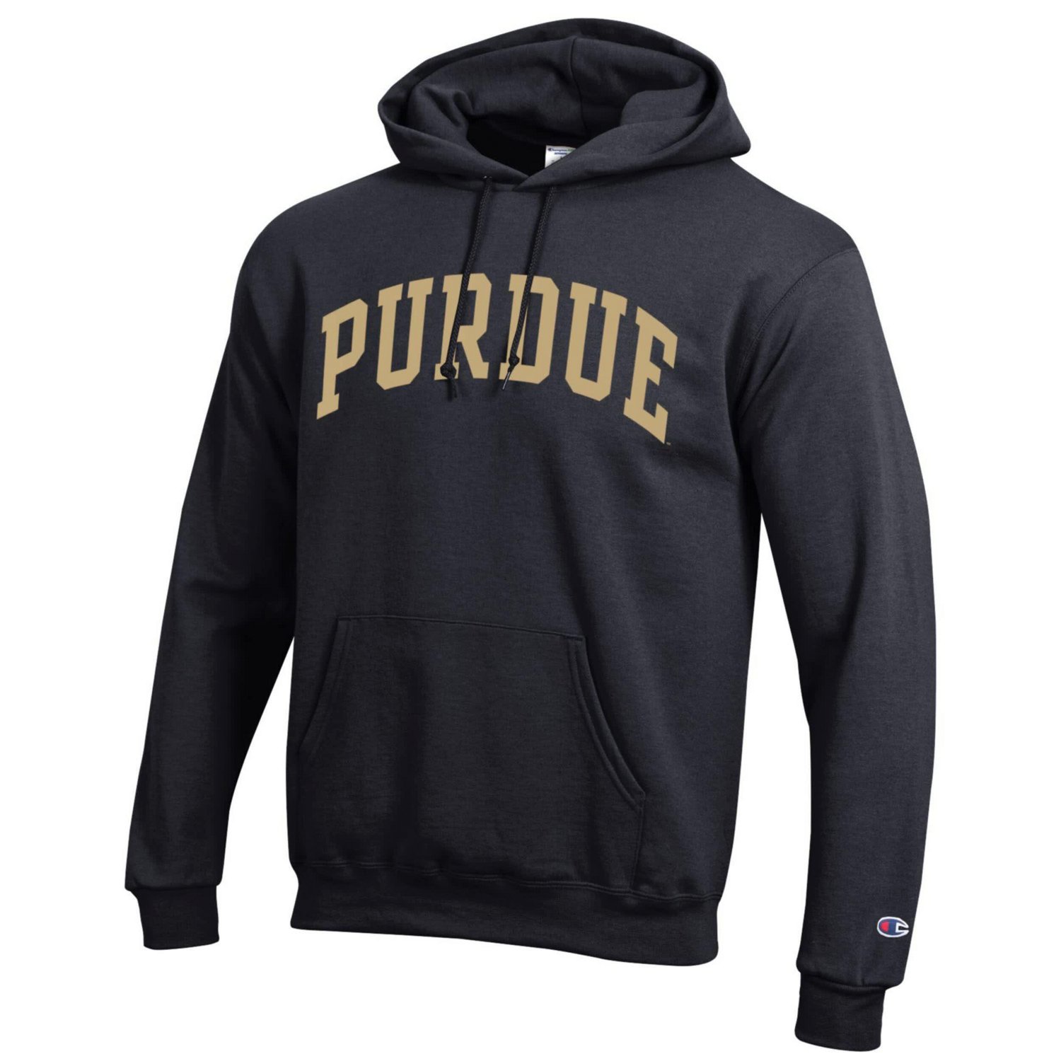 Champion Purdue Boilermakers Basic Arch Fleece Pullover Hoodie - view number 2