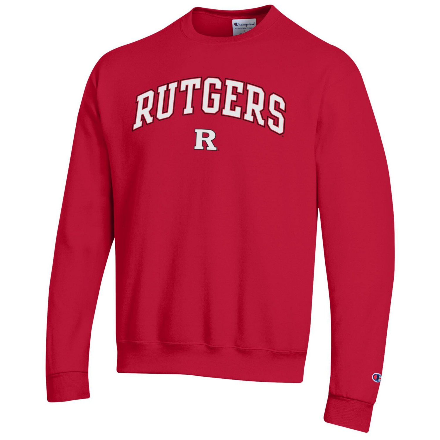 Champion Rutgers Knights Arch Over Logo Pullover Sweatshirt - view number 2