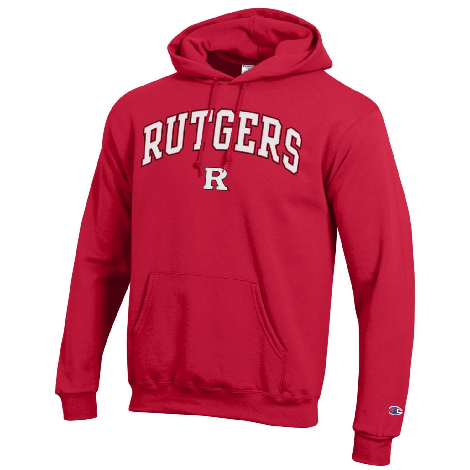Champion Rutgers Knights Arched Logo Fleece Pullover Hoodie - view number 2