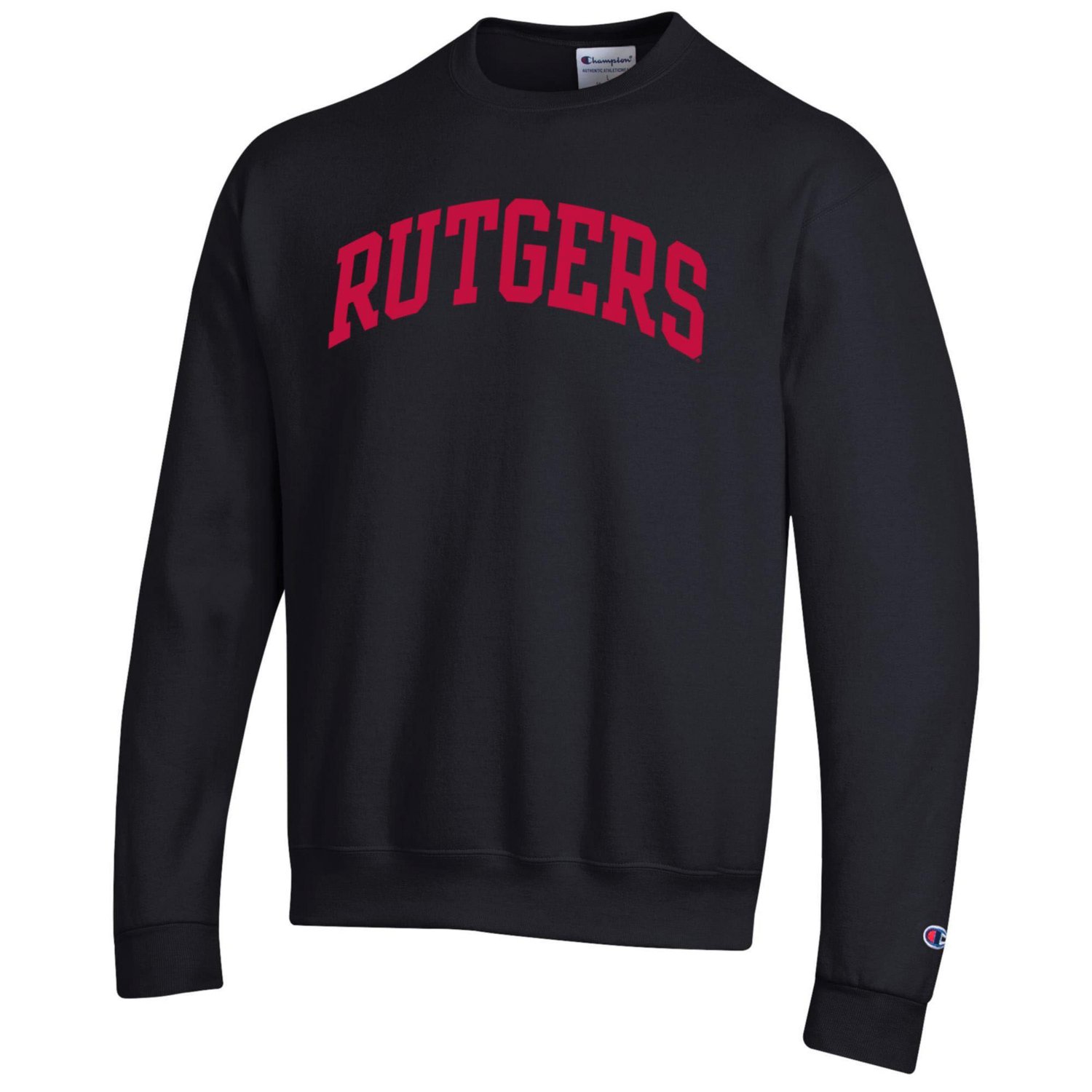 Champion Rutgers Scarlet Knights Basic Arch Fleece Pullover Sweatshirt - view number 2