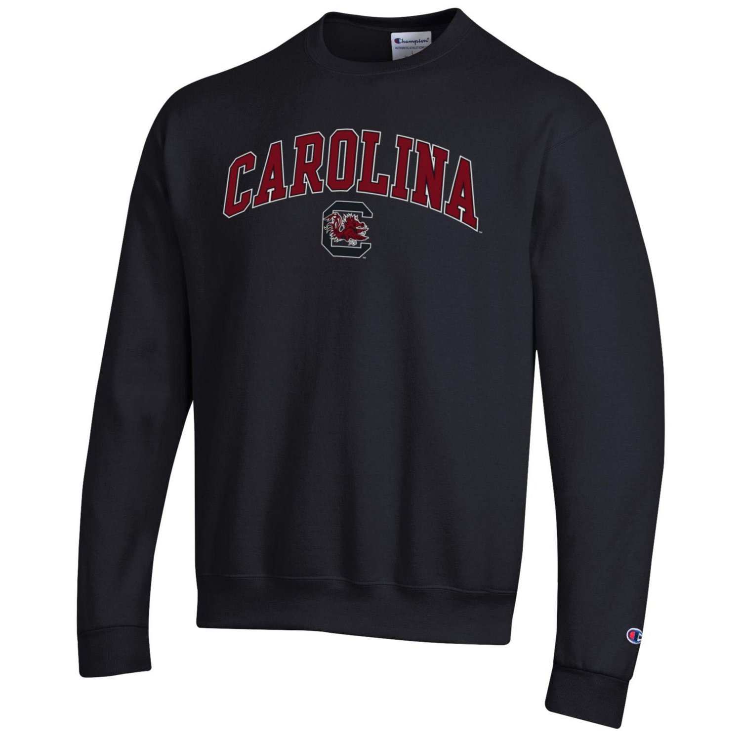 Champion South Carolina Gamecocks Arch Over Logo Pullover Sweatshirt - view number 2