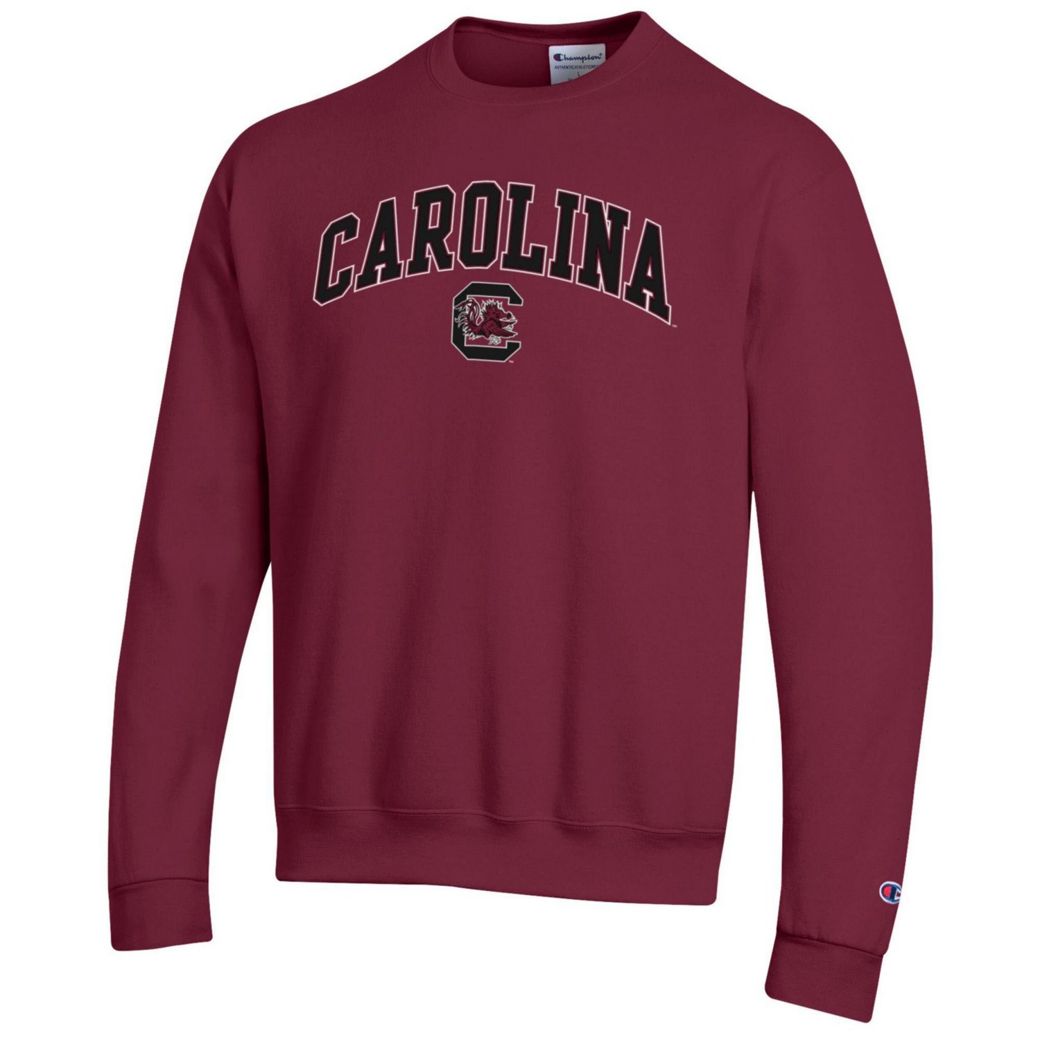 Champion South Carolina Gamecocks Arch Over Logo Pullover Sweatshirt - view number 2