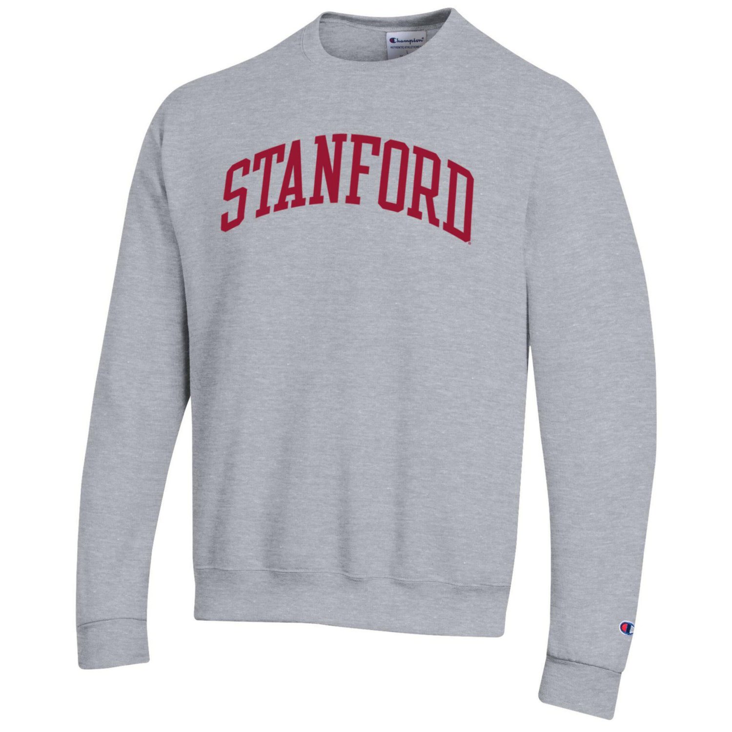 Champion Stanford Cardinal Basic Arch Fleece Pullover Sweatshirt - view number 2