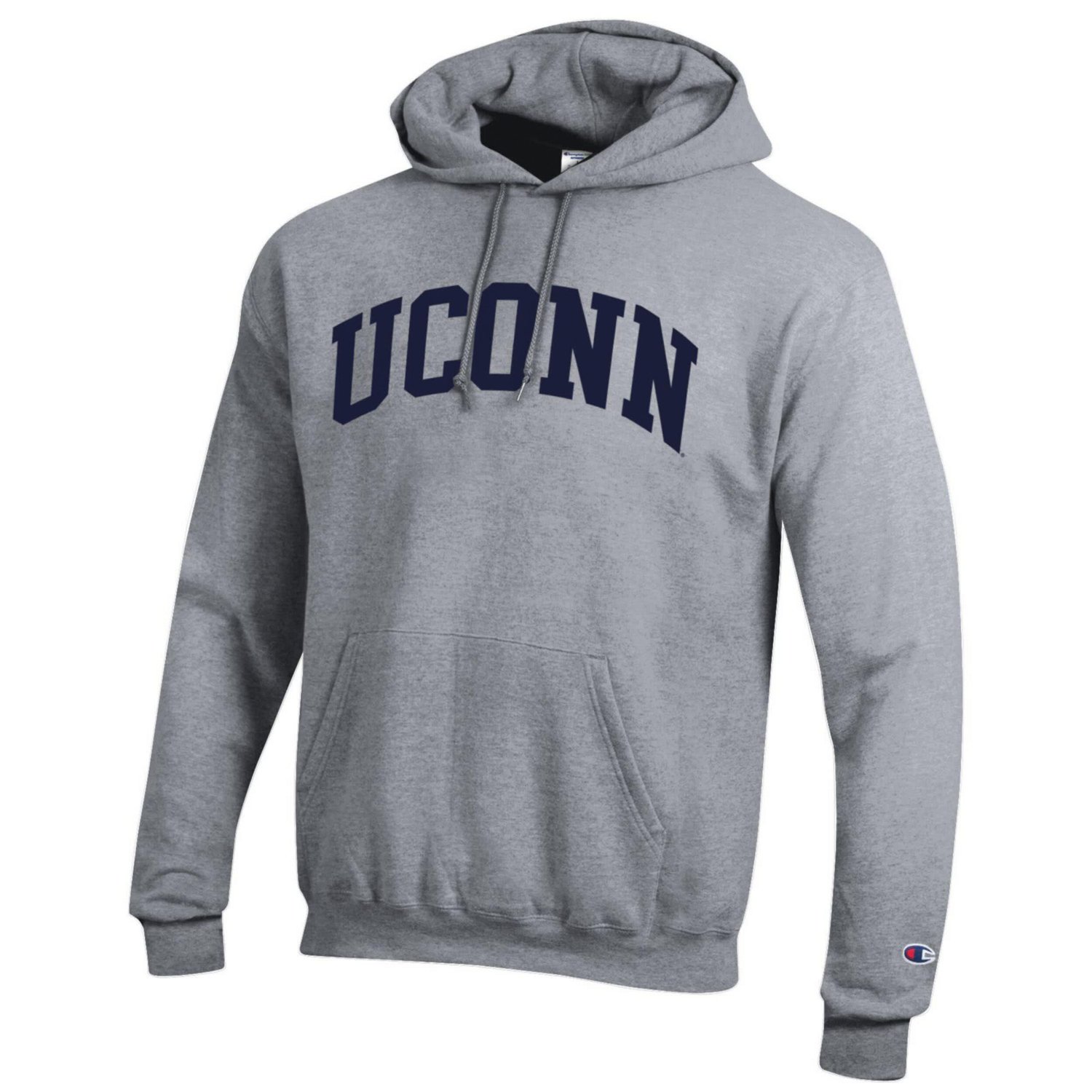 Champion UConn Huskies Basic Arch Fleece Pullover Hoodie - view number 2