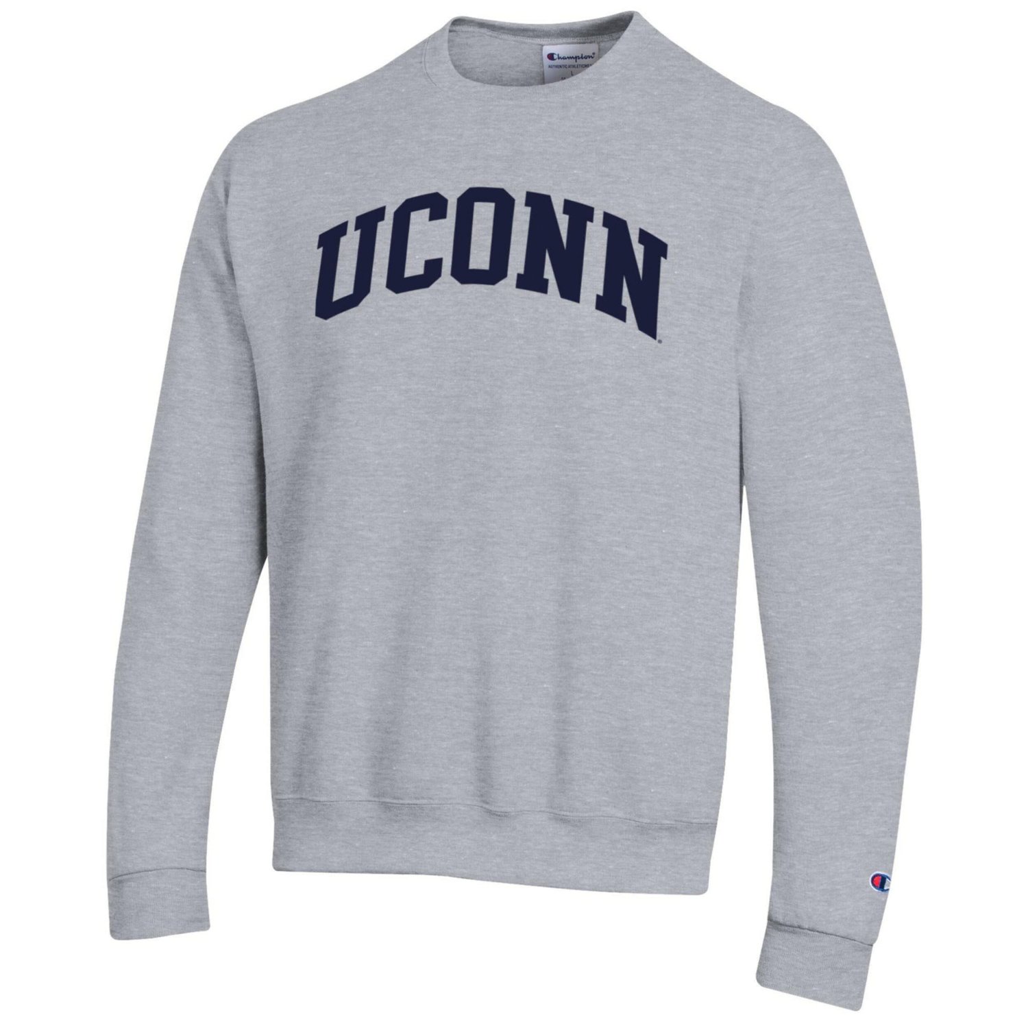 Champion UConn Huskies Basic Arch Fleece Pullover Sweatshirt - view number 2