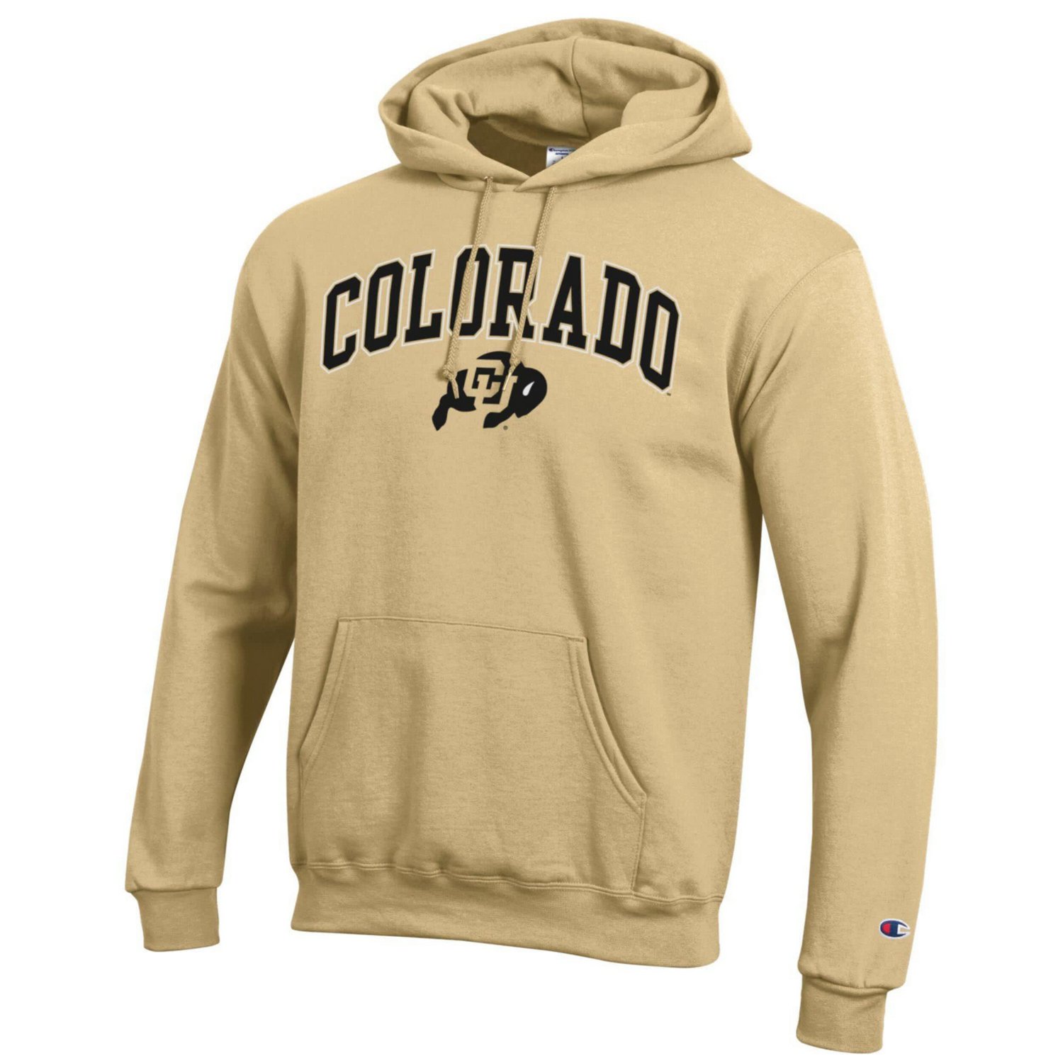 Champion Vegas Colorado Buffaloes Arched Logo Fleece Pullover Hoodie - view number 2