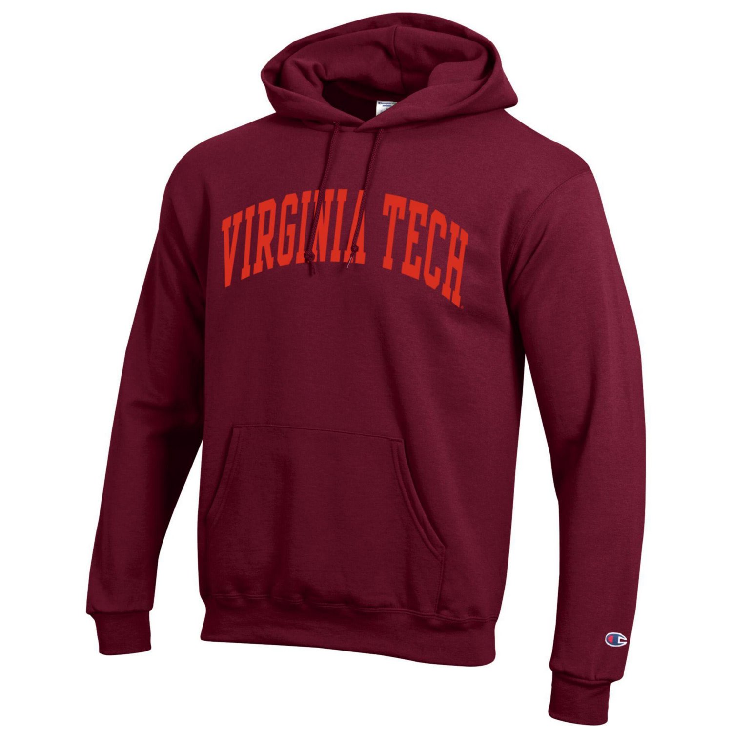 Champion Virginia Tech Hokies Basic Arch Fleece Pullover Hoodie - view number 2