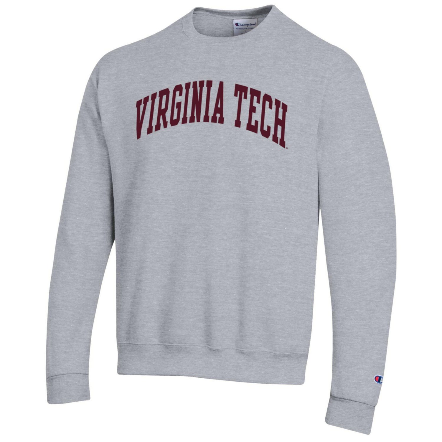 Champion Virginia Tech Hokies Basic Arch Fleece Pullover Sweatshirt - view number 2