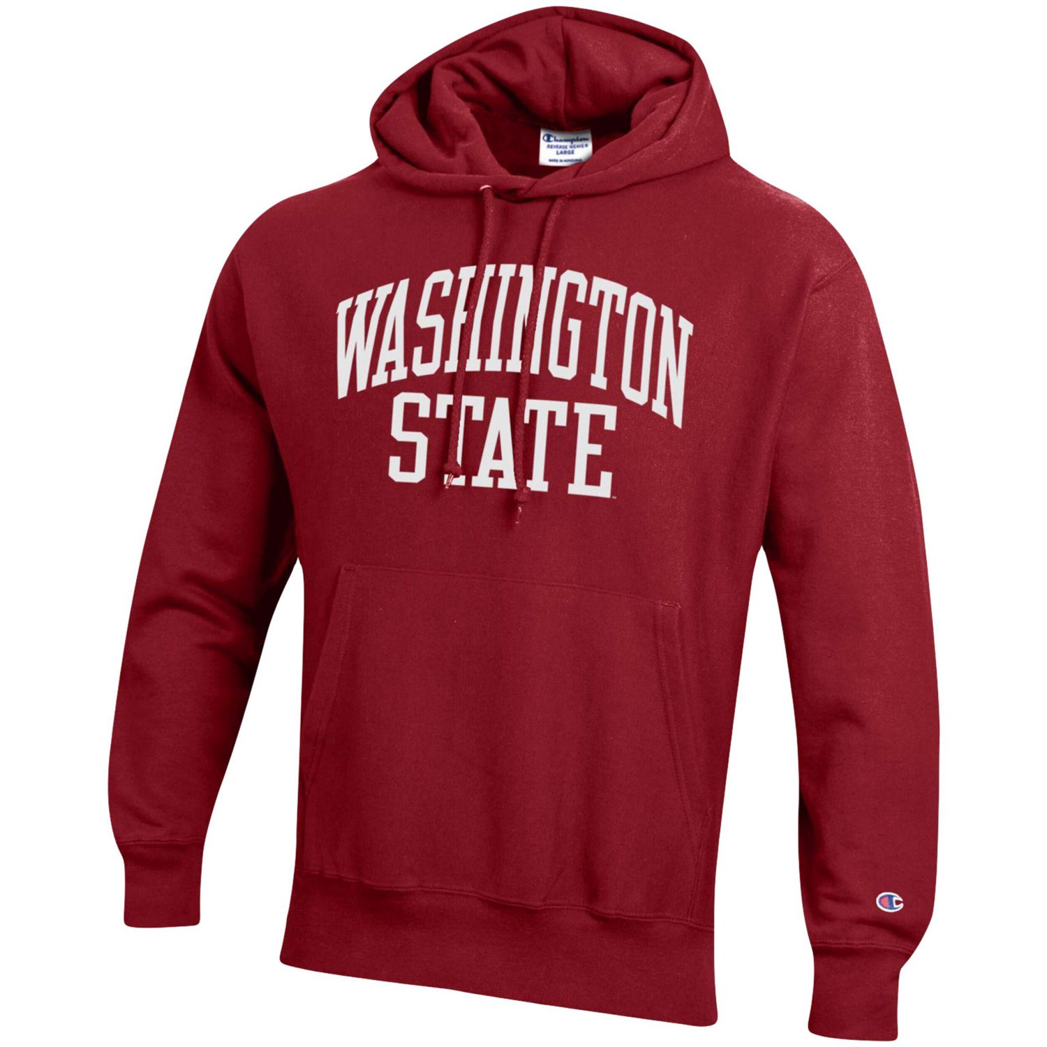 Champion Washington State Cougars Team Arch Reverse Weave Pullover Hoodie                                                        - view number 2