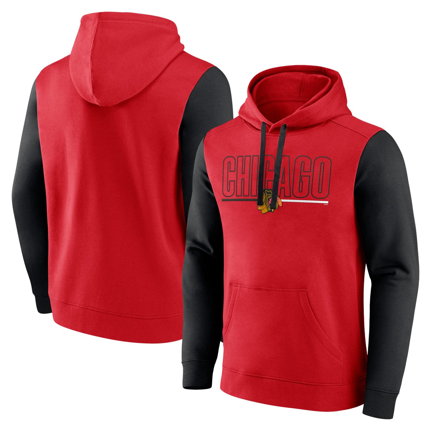 Chicago Blackhawks Deliver Fleece Pullover Hoodie