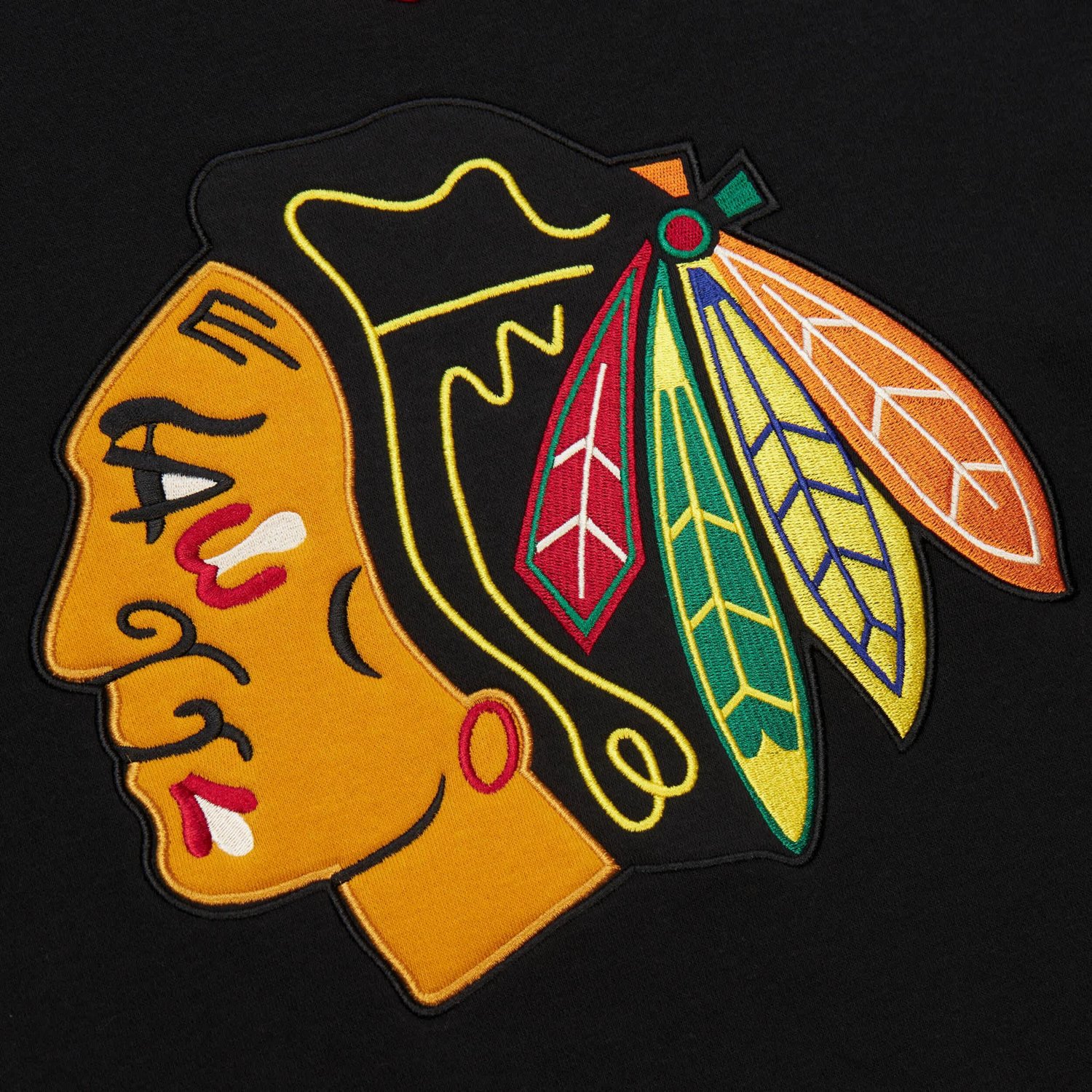 Chicago hawks Heritage Lace-Up Pullover Sweatshirt - view number 4