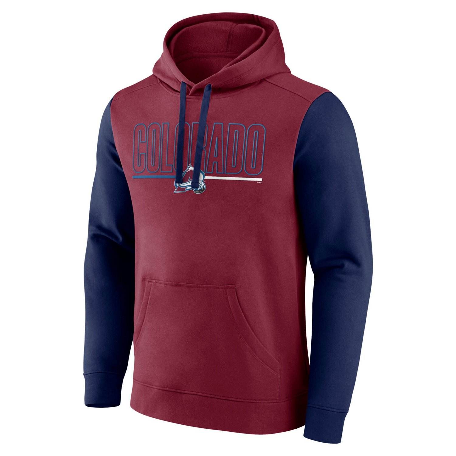 Colorado Avalanche Deliver Fleece Pullover Hoodie                                                                                - view number 2