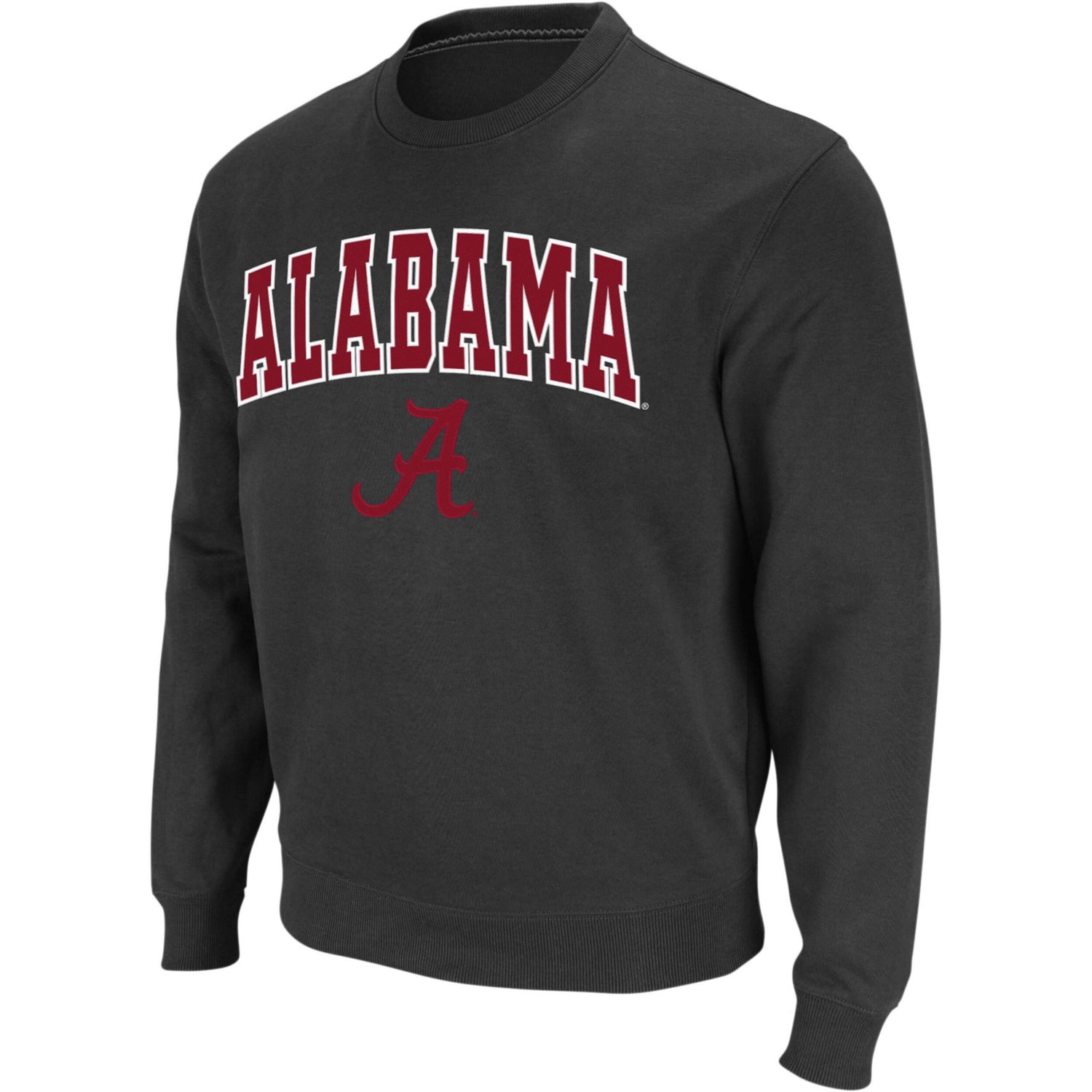 Colosseum Alabama Crimson Tide Arch  Logo Crew Neck Sweatshirt