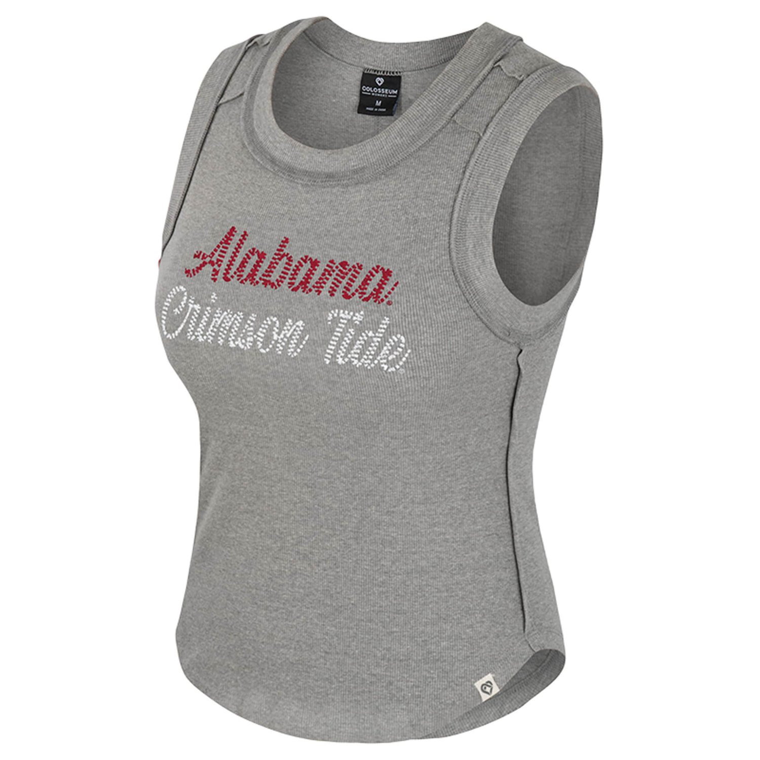 Colosseum Alabama Crimson Tide Beach You Ribbed Tank Top                                                                         - view number 2