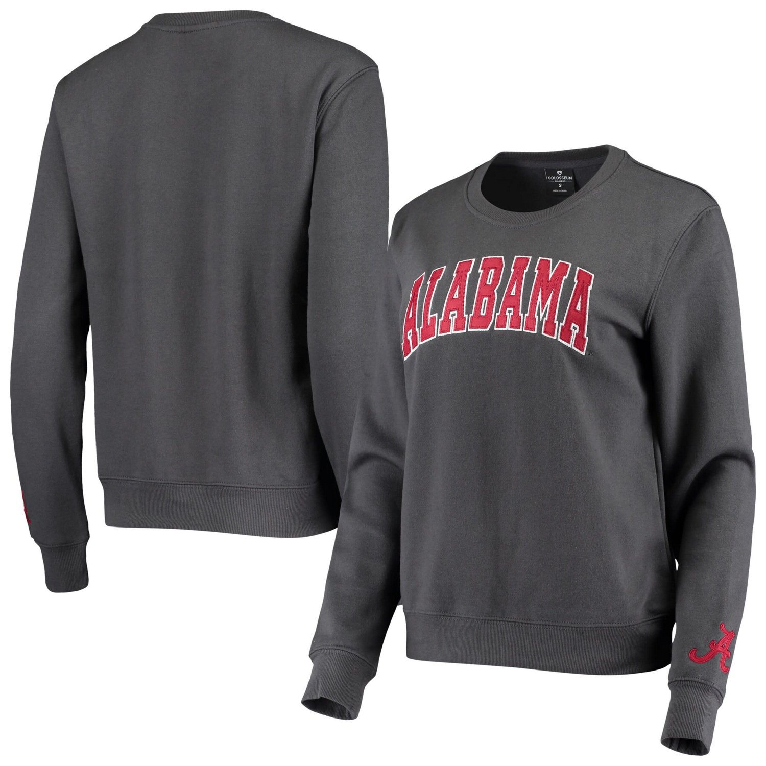 Colosseum Alabama Crimson Tide Campanile Pullover Sweatshirt