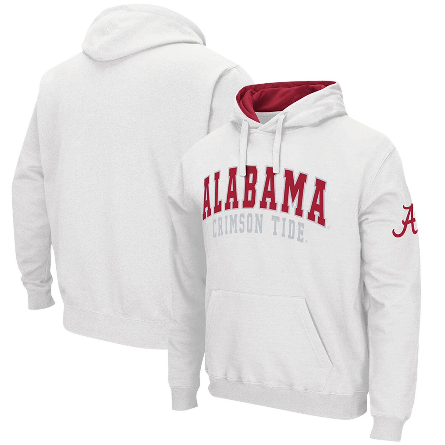 Colosseum Alabama Crimson Tide Double Arch Pullover Hoodie