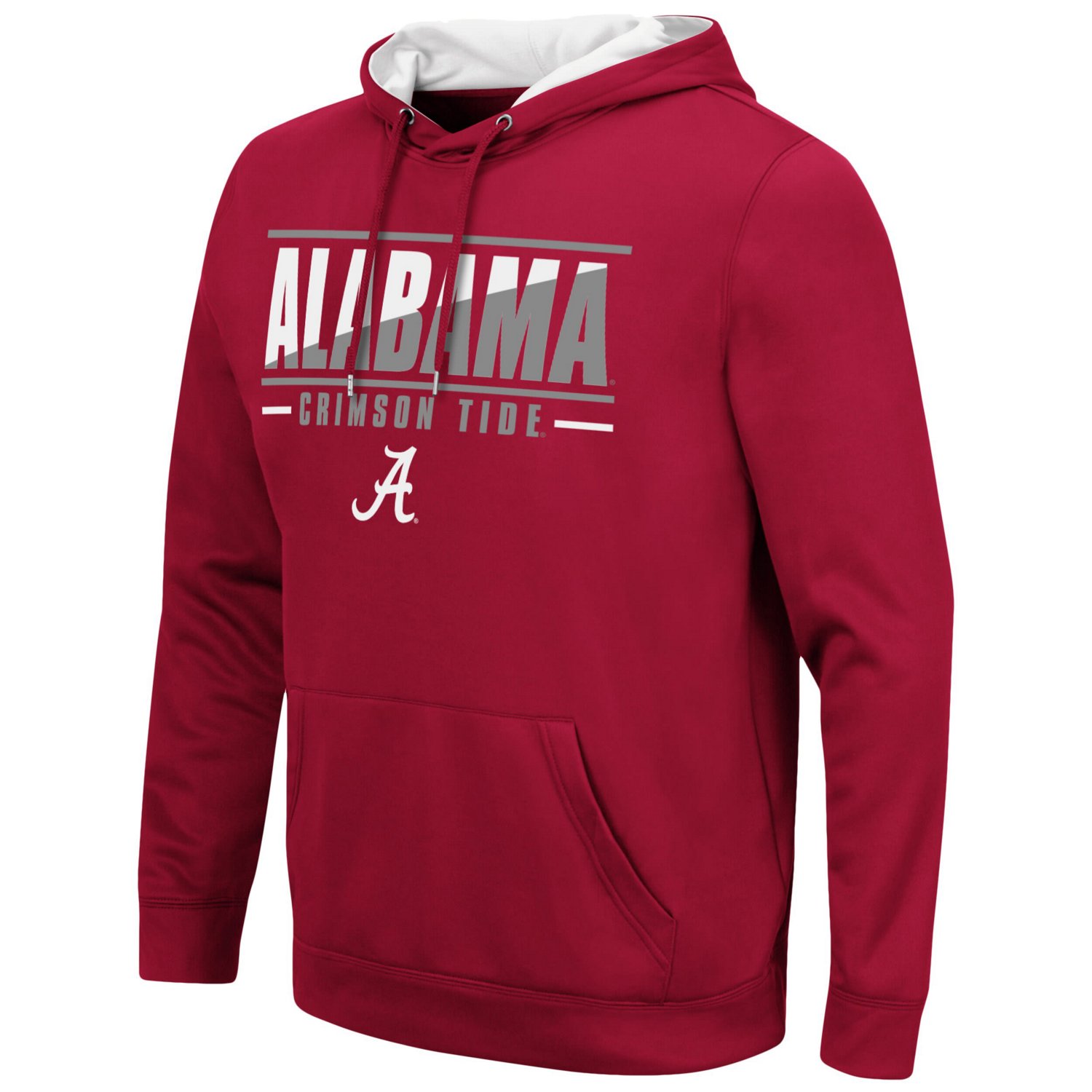 Colosseum Alabama Crimson Tide Slash Stack 20 Pullover Hoodie - view number 2