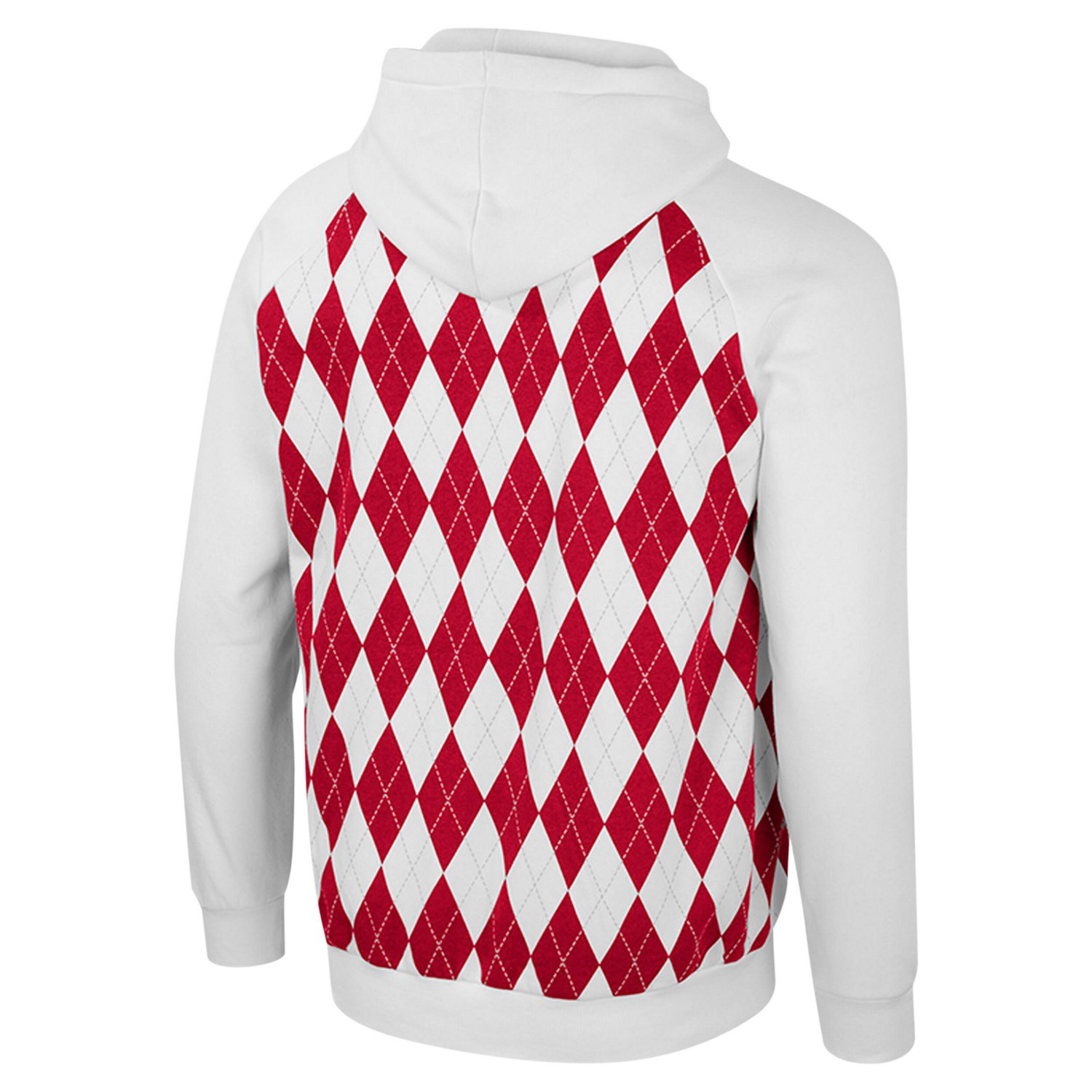 Colosseum Alabama Crimson Tide The Dealio Raglan Pullover Hoodie                                                                 - view number 3