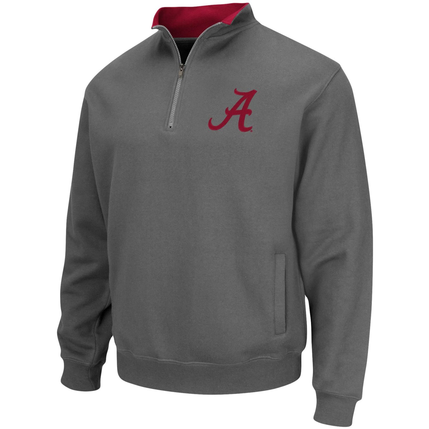 Colosseum Alabama Crimson Tide Tortugas Logo Quarter-Zip Pullover Jacket - view number 2