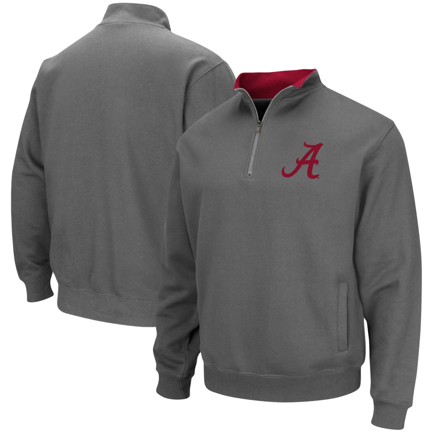 Colosseum Alabama Crimson Tide Tortugas Logo Quarter-Zip Pullover Jacket                                                        