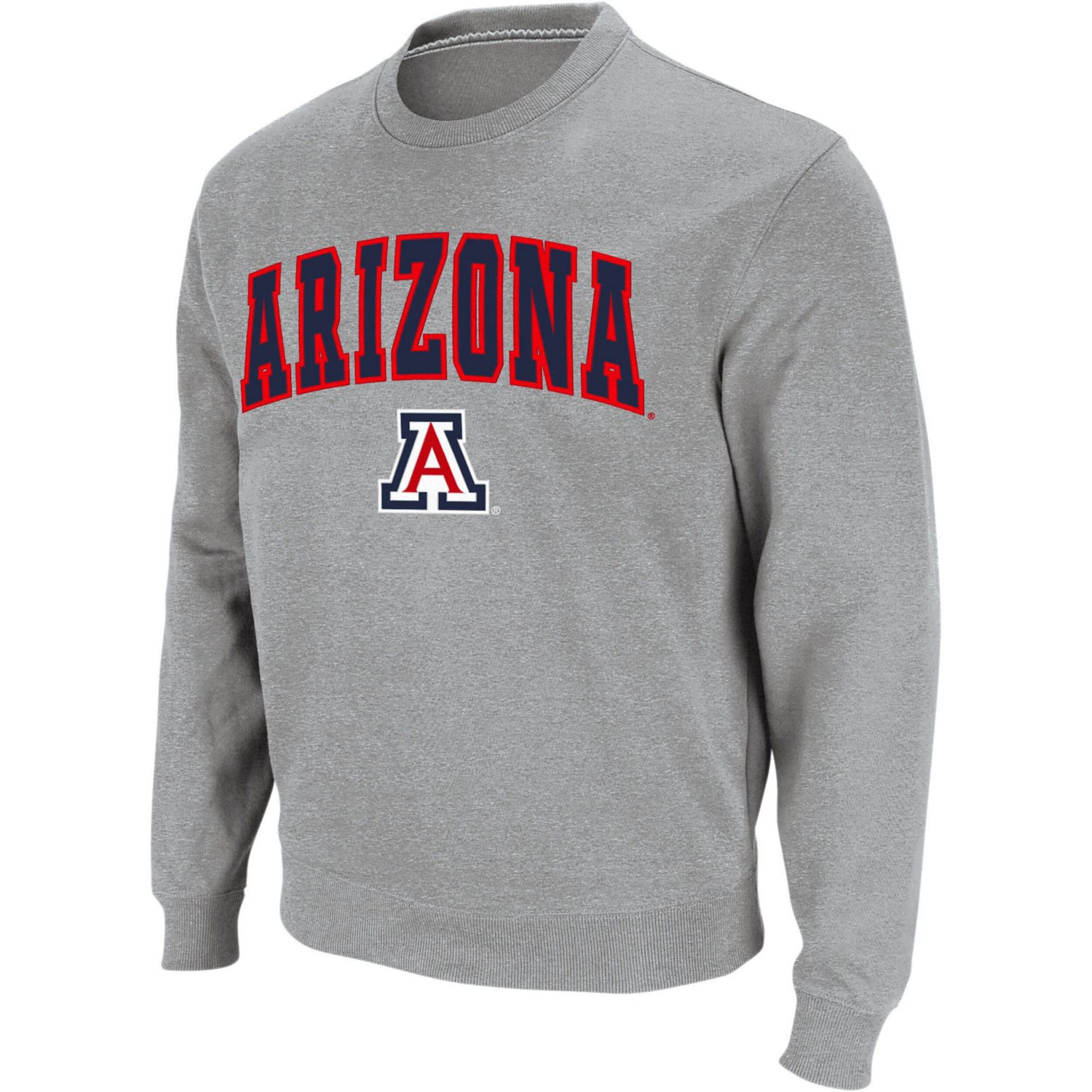 Colosseum Arizona Wildcats Arch  Logo Crew Neck Sweatshirt                                                                       - view number 2