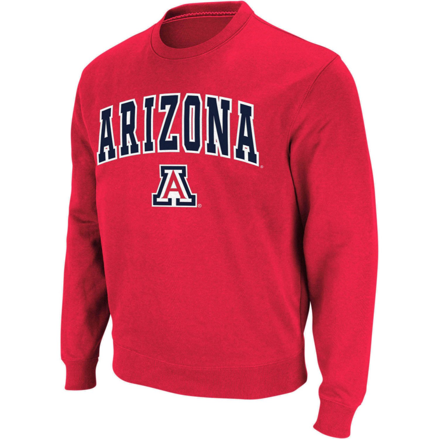 Colosseum Arizona Wildcats Arch  Logo Crew Neck Sweatshirt - view number 1