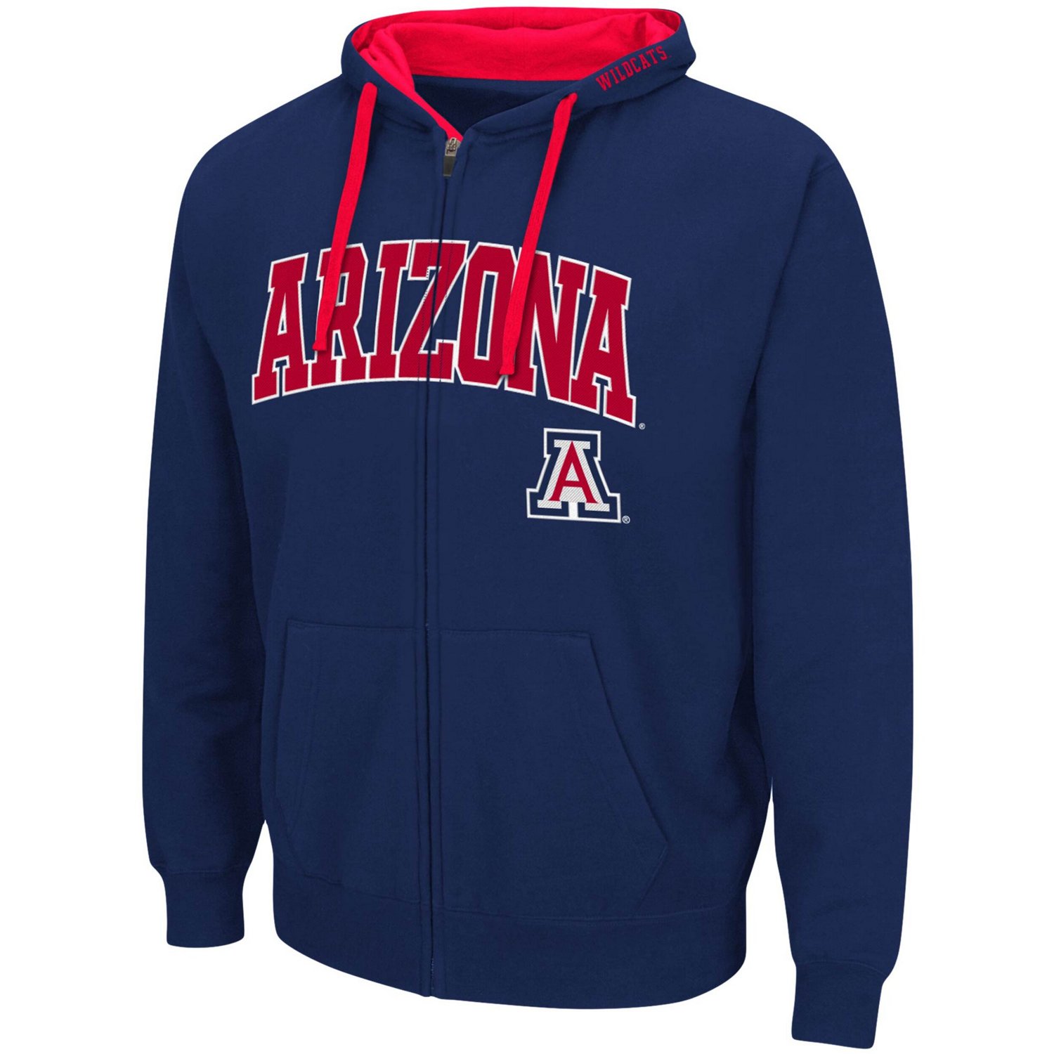 Colosseum Arizona Wildcats Big  Tall Full-Zip Hoodie - view number 2