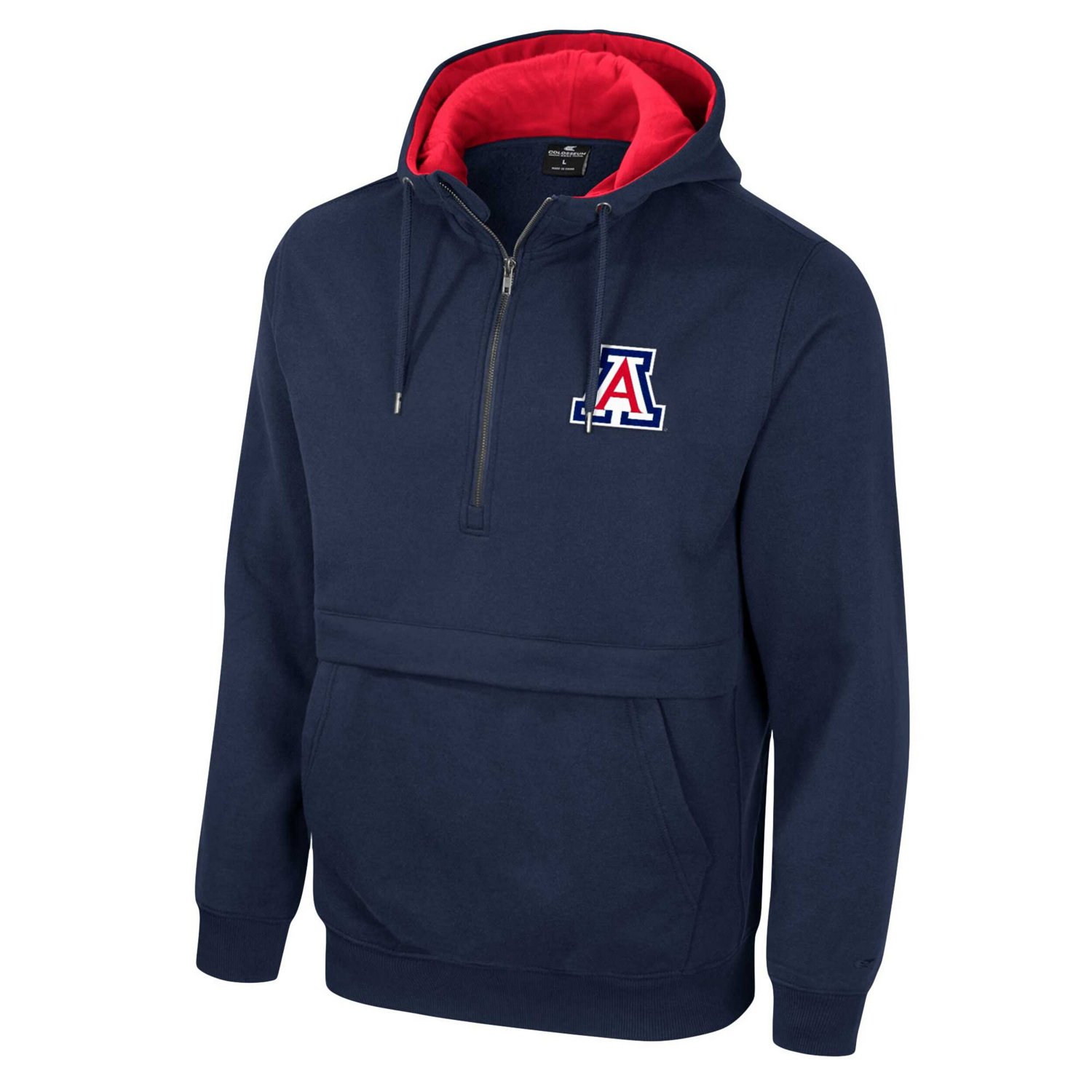 Colosseum Arizona Wildcats Half-Zip Hoodie - view number 2