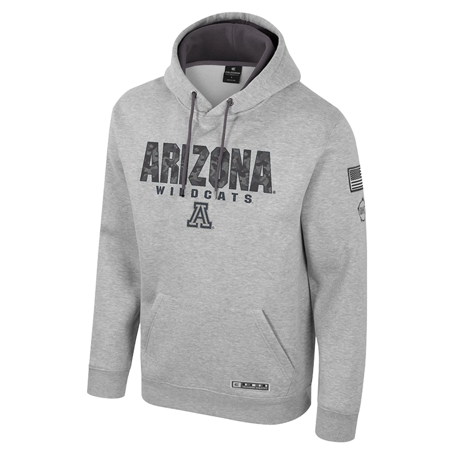 Colosseum Arizona Wildcats Oorah OHT Military Appreciation Pullover Hoodie - view number 2