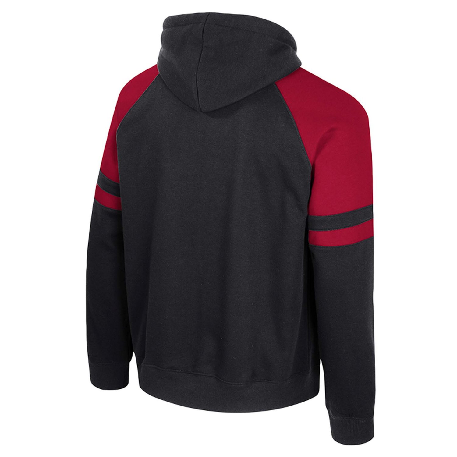 Colosseum Arkansas Razorbacks Todd Raglan Pullover Hoodie - view number 3