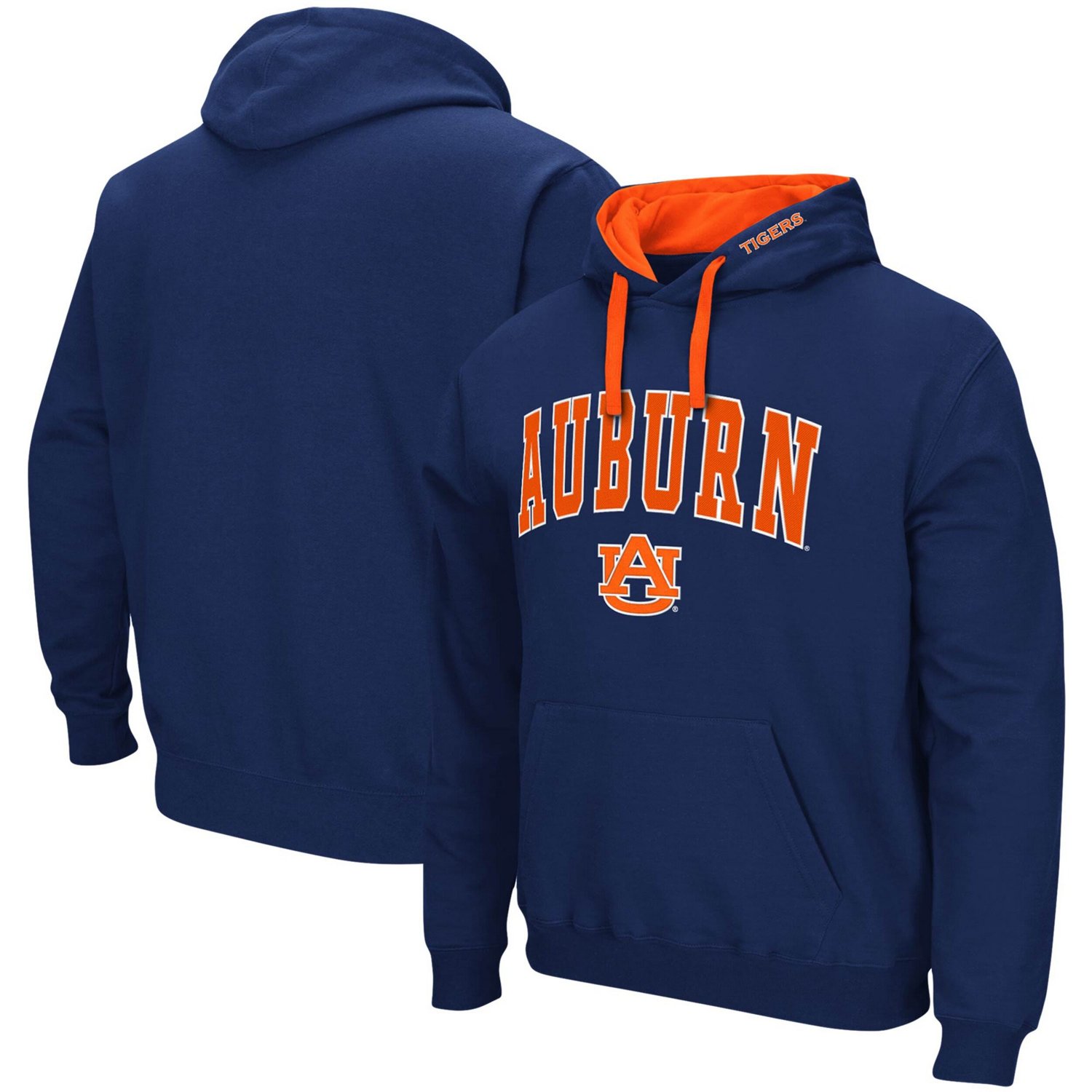 Colosseum Auburn Tigers Big  Tall Arch  Logo 20 Pullover Hoodie