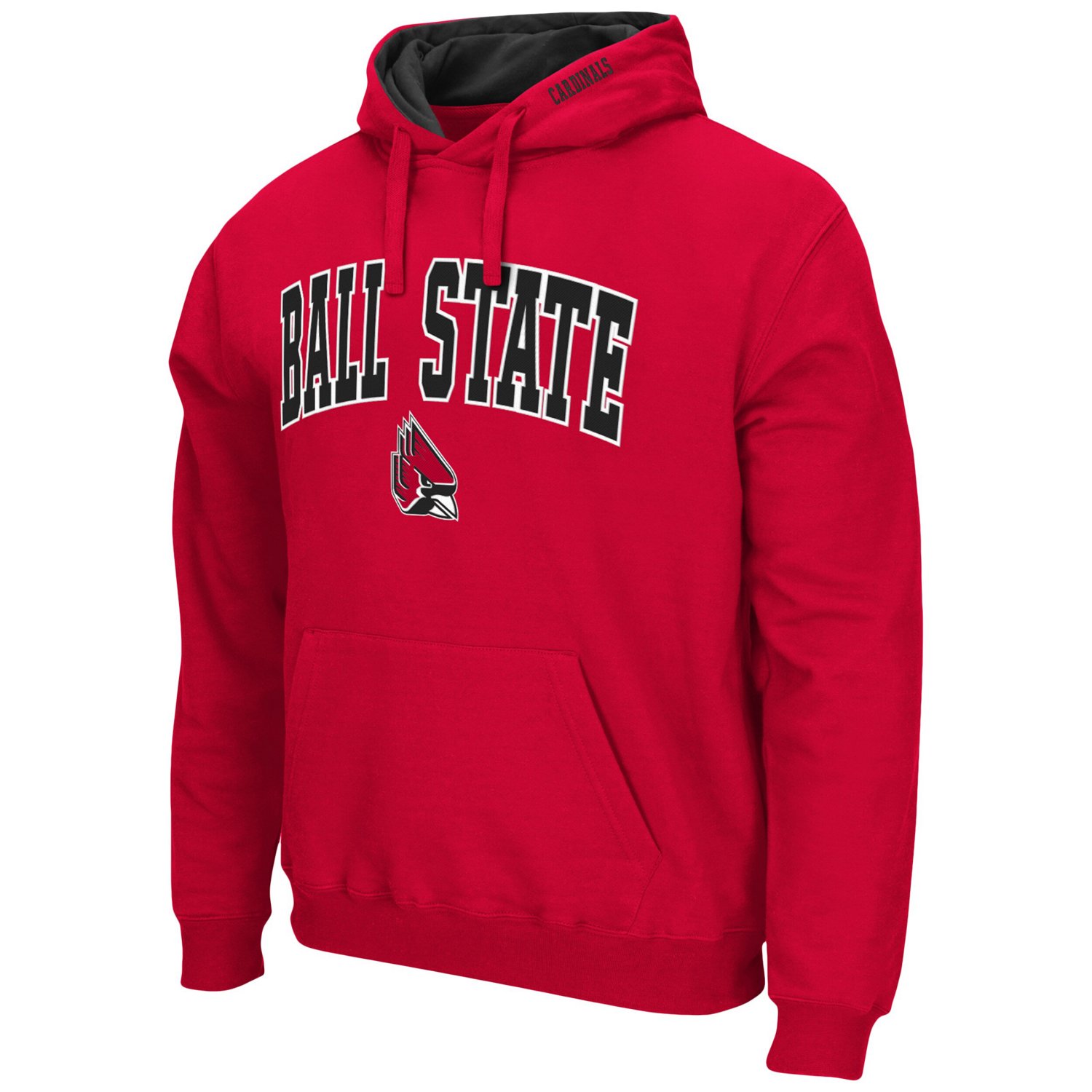 Colosseum Ball State Cardinals Arch and Logo Pullover Hoodie - view number 2