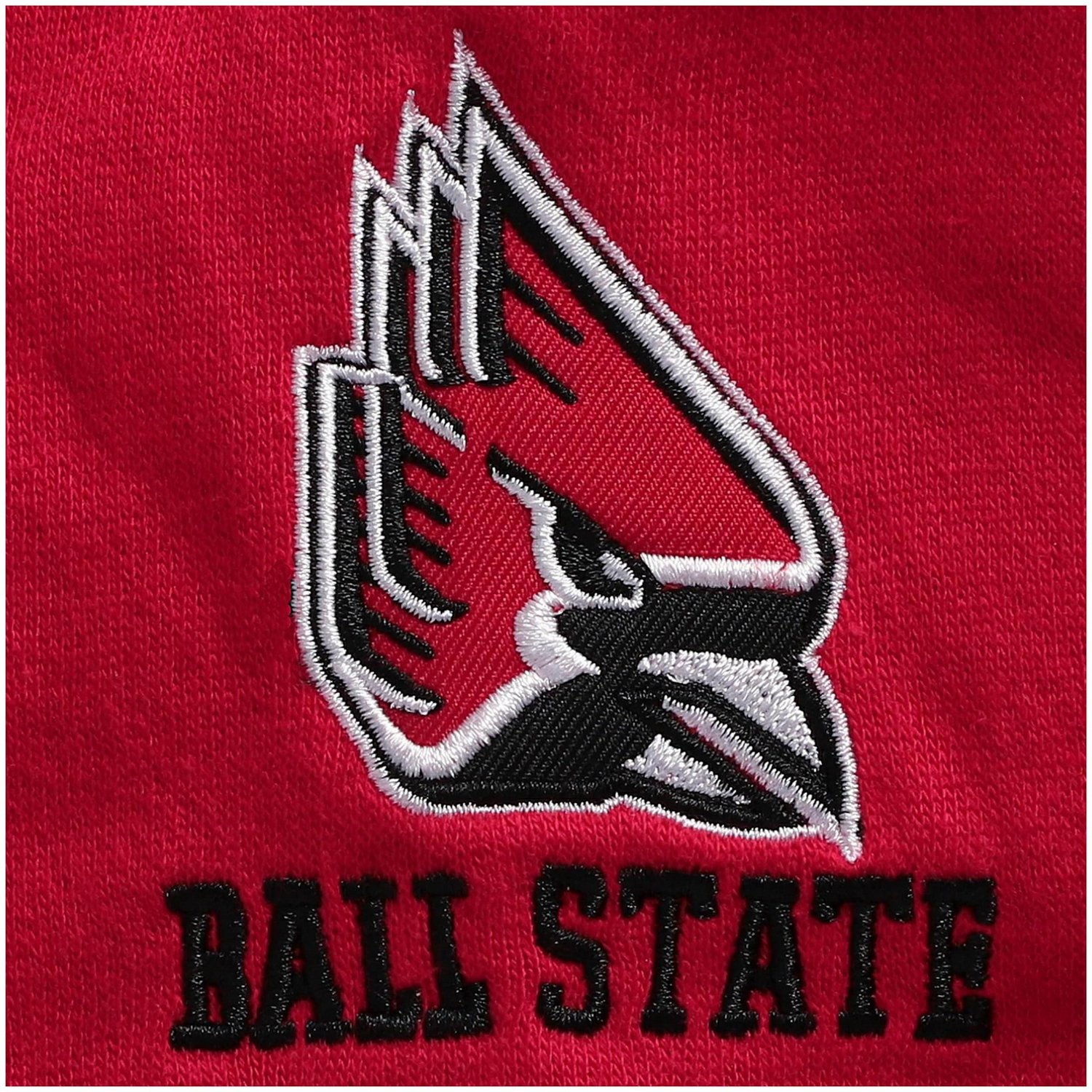 Colosseum Ball State Cardinals Tortugas Logo Quarter-Zip Jacket                                                                  - view number 3