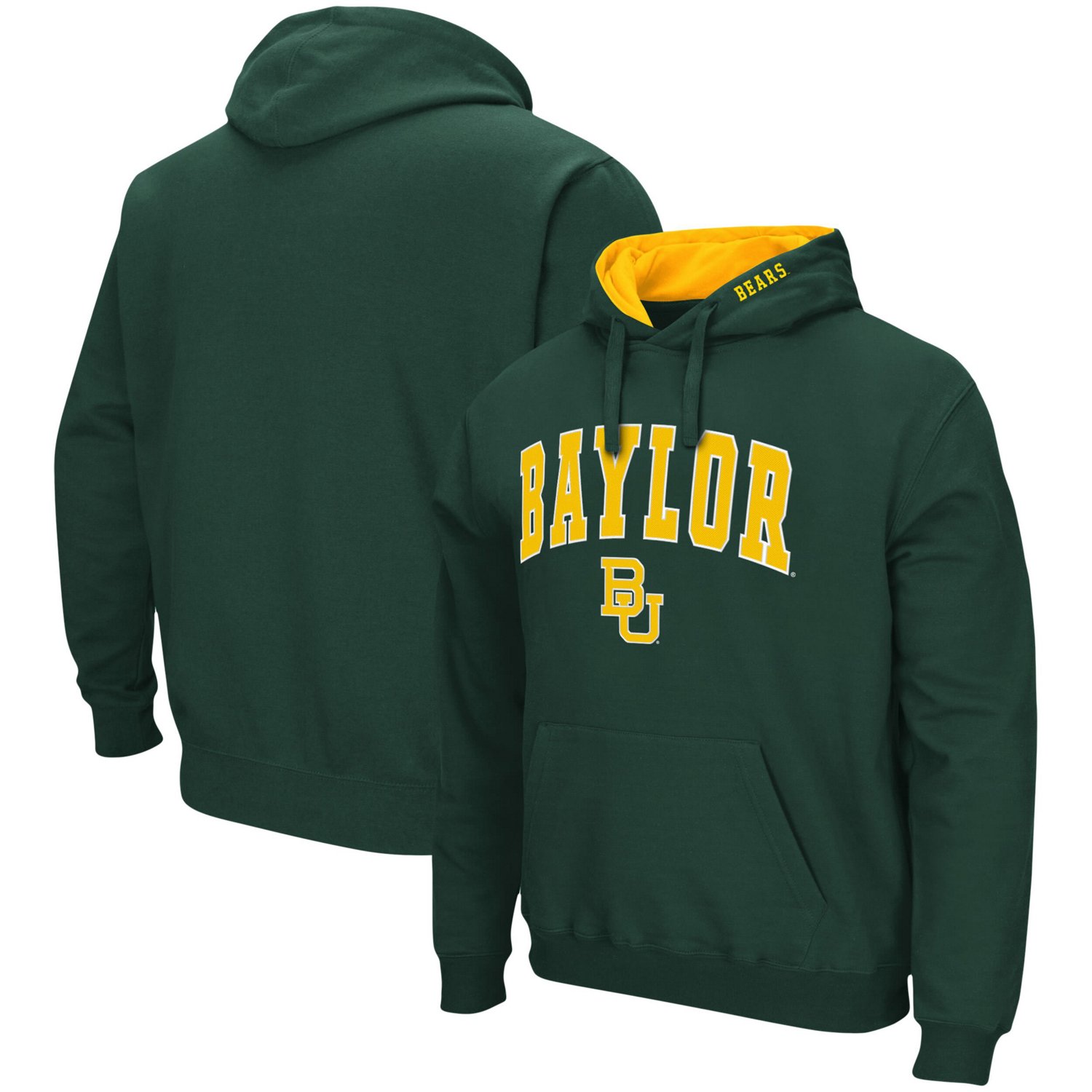 Colosseum Baylor Bears Arch  Logo 30 Pullover Hoodie                                                                            