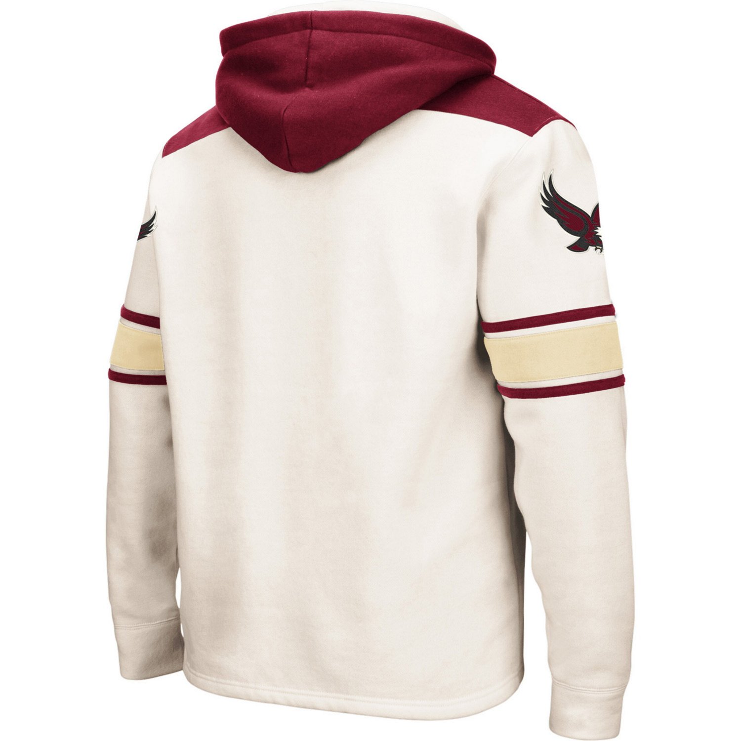 Colosseum Boston College Eagles 20 Lace-Up Pullover Hoodie - view number 3