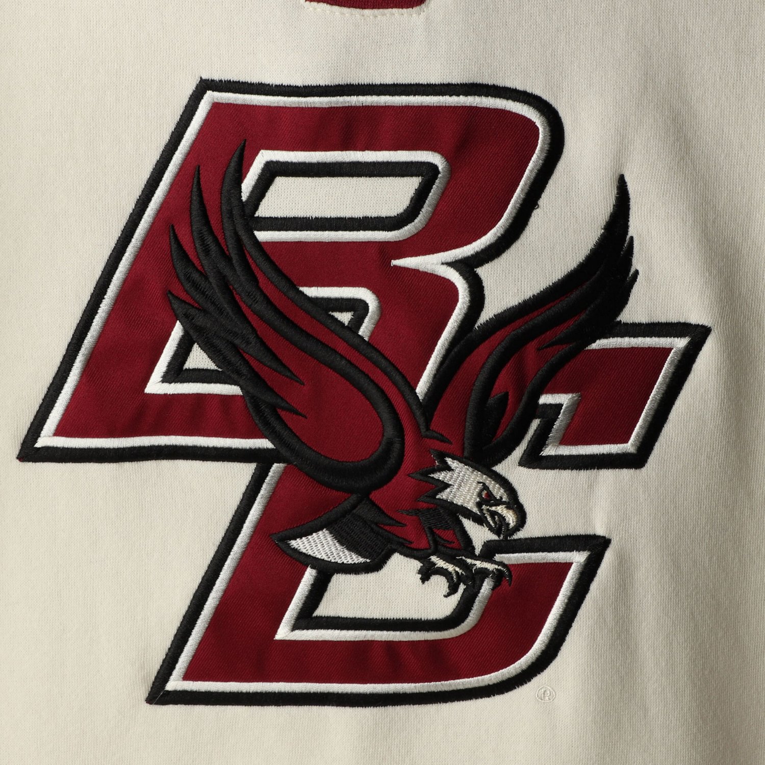 Colosseum Boston College Eagles 20 Lace-Up Pullover Hoodie - view number 4