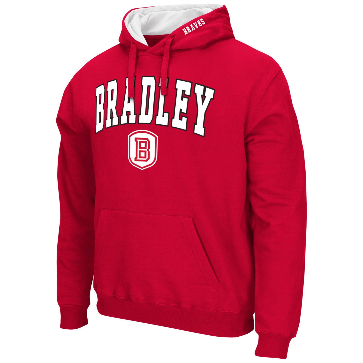 Colosseum Bradley Braves Arch  Logo 30 Pullover Hoodie - view number 2