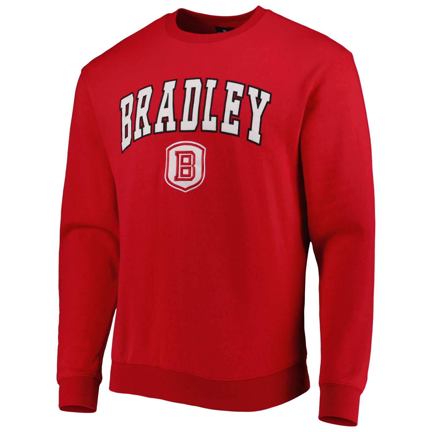 Colosseum Bradley Braves Arch Over Logo Pullover Sweatshirt - view number 2