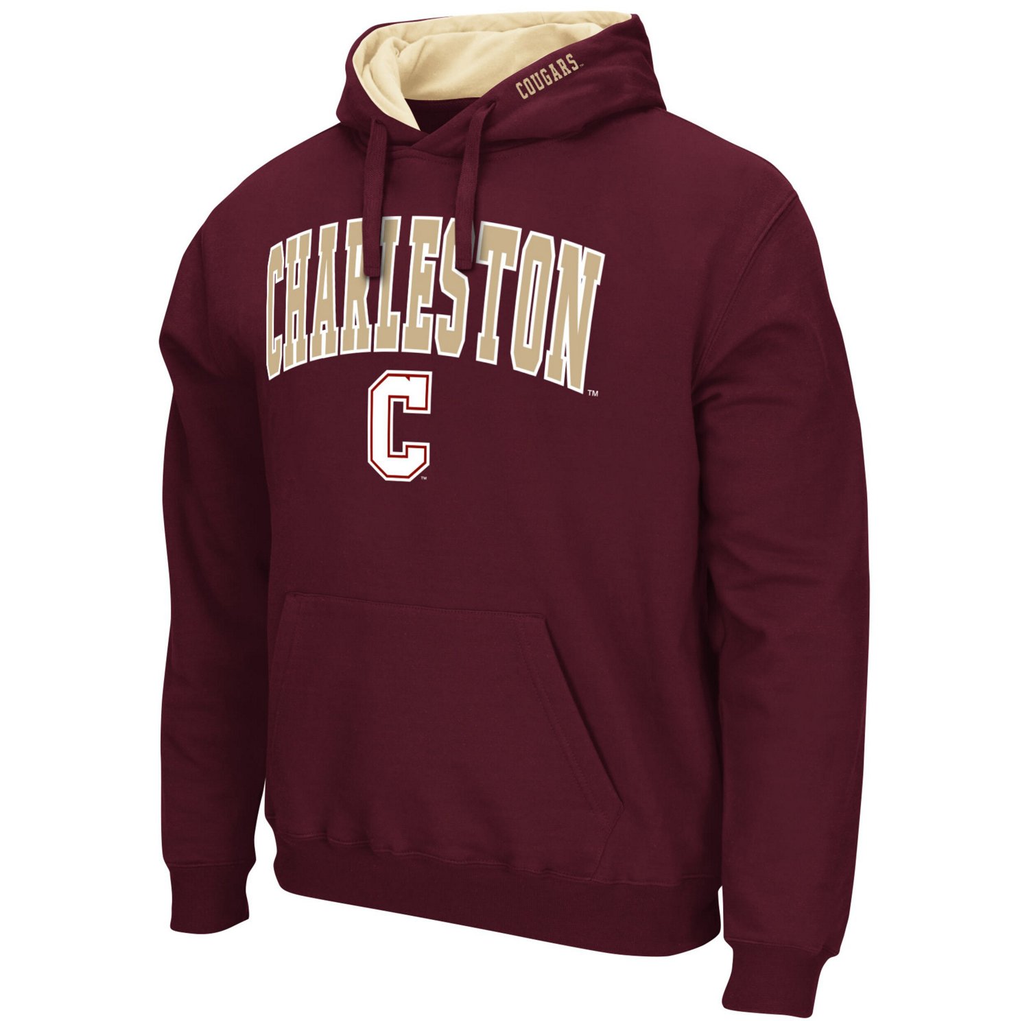 Colosseum Charleston Cougars Arch  Logo 30 Pullover Hoodie                                                                       - view number 2
