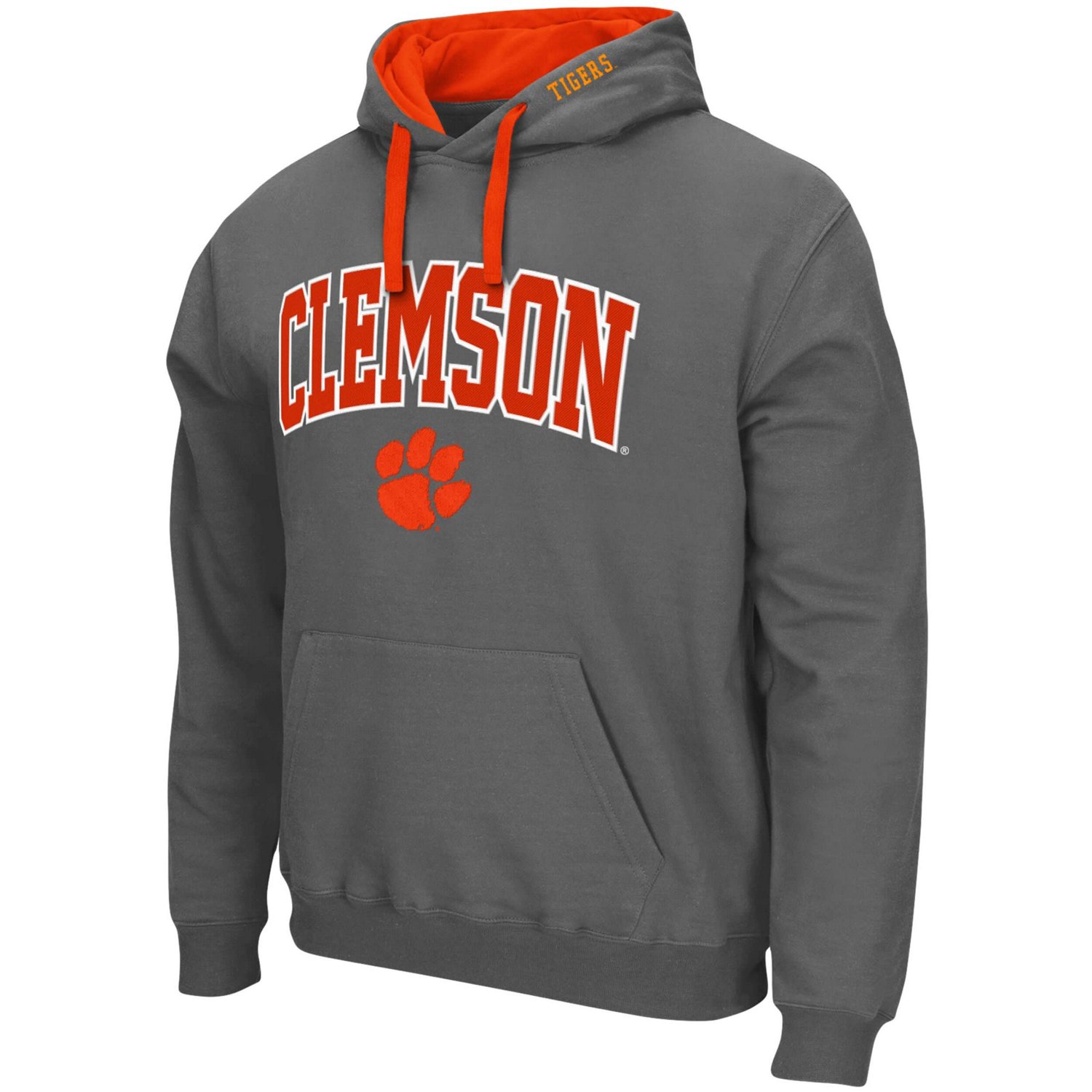 Colosseum Clemson Tigers Big  Tall Arch  Logo 20 Pullover Hoodie - view number 2