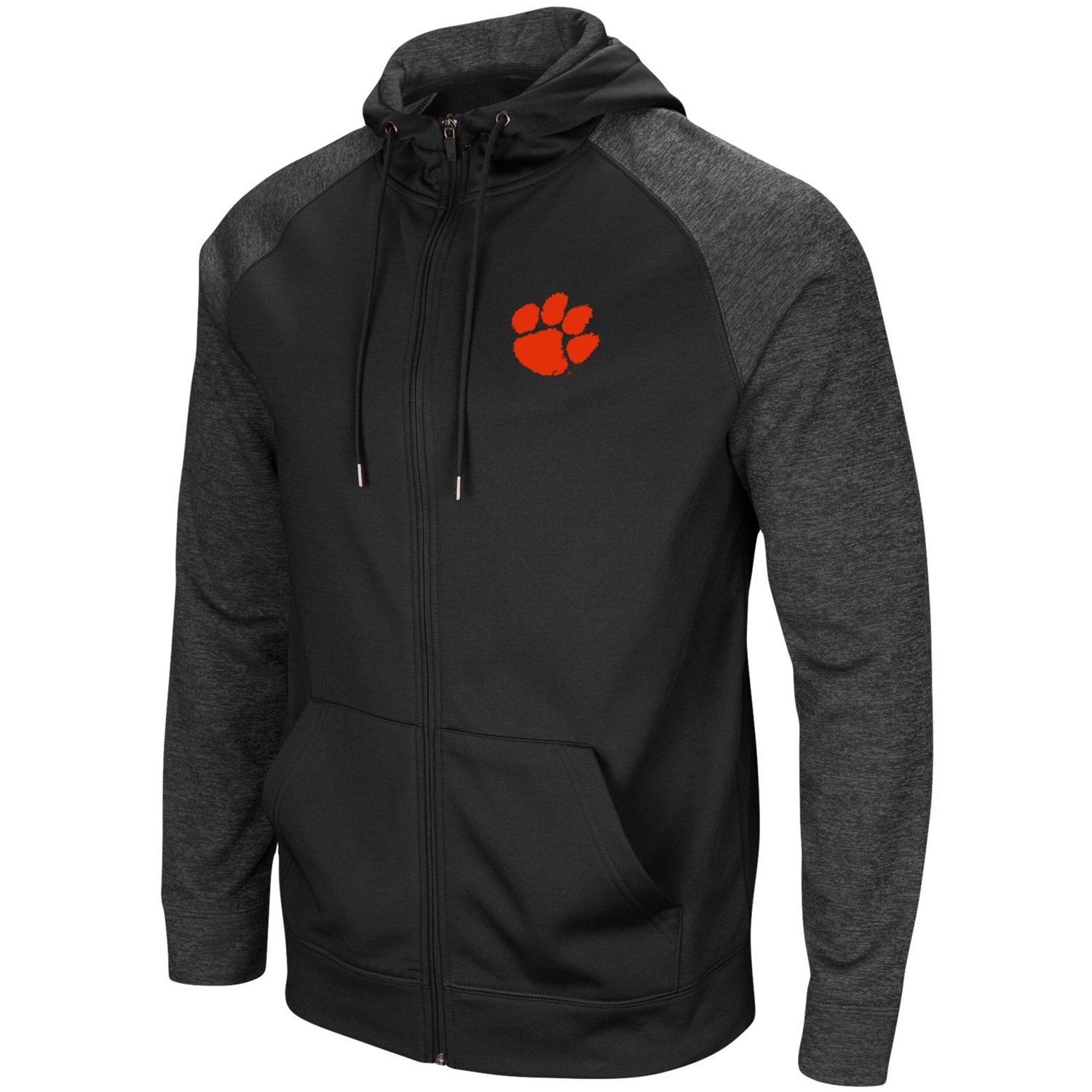 Colosseum Clemson Tigers Big  Tall out Raglan Full-Zip Hoodie - view number 2