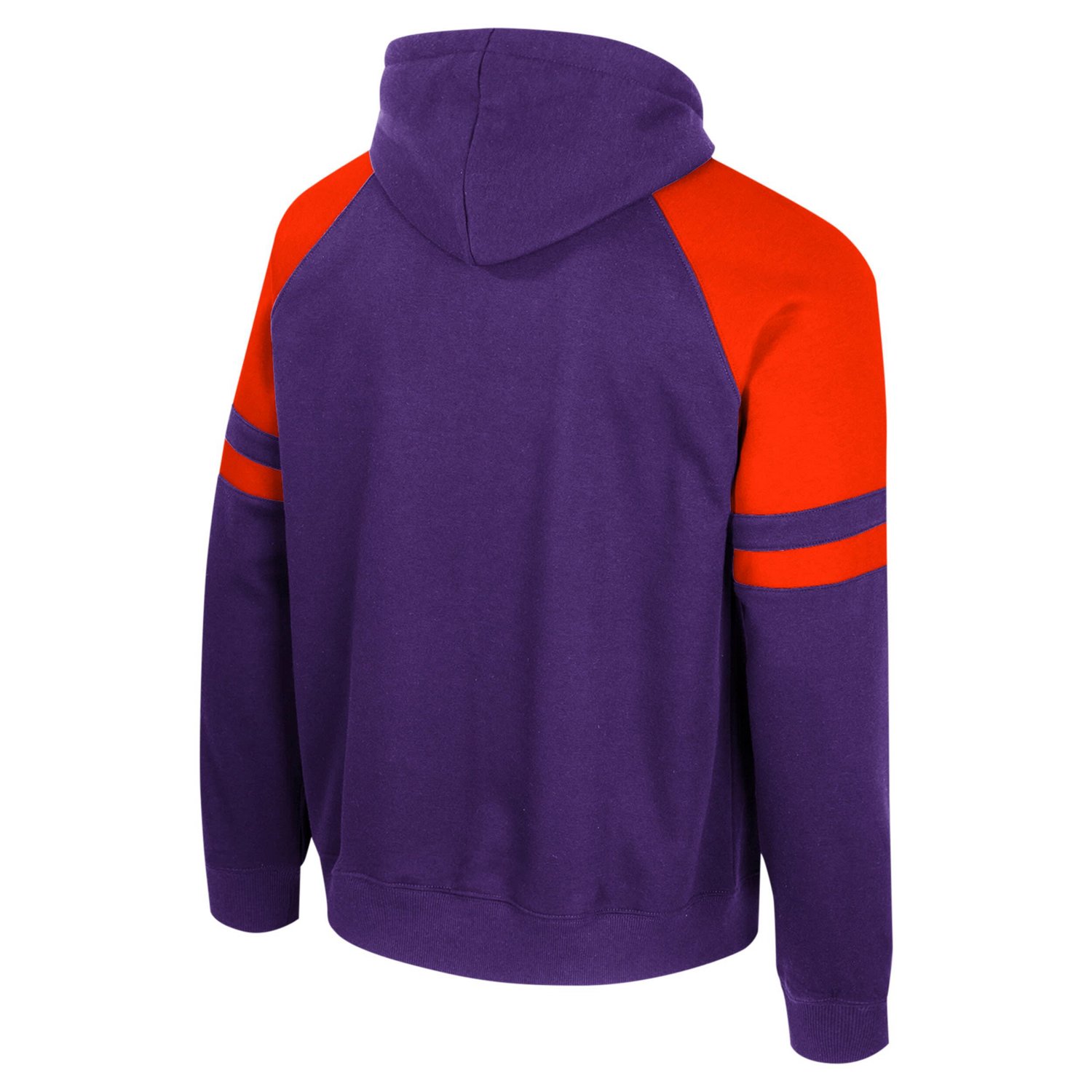 Colosseum Clemson Tigers Todd Raglan Pullover Hoodie - view number 3