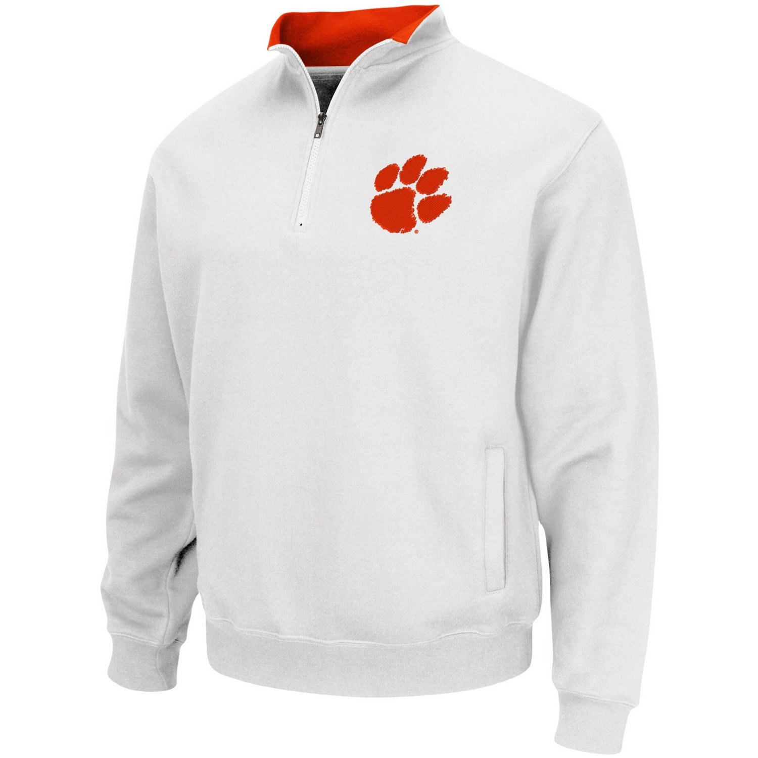 Colosseum Clemson Tigers Tortugas Logo Quarter-Zip Pullover Jacket - view number 2