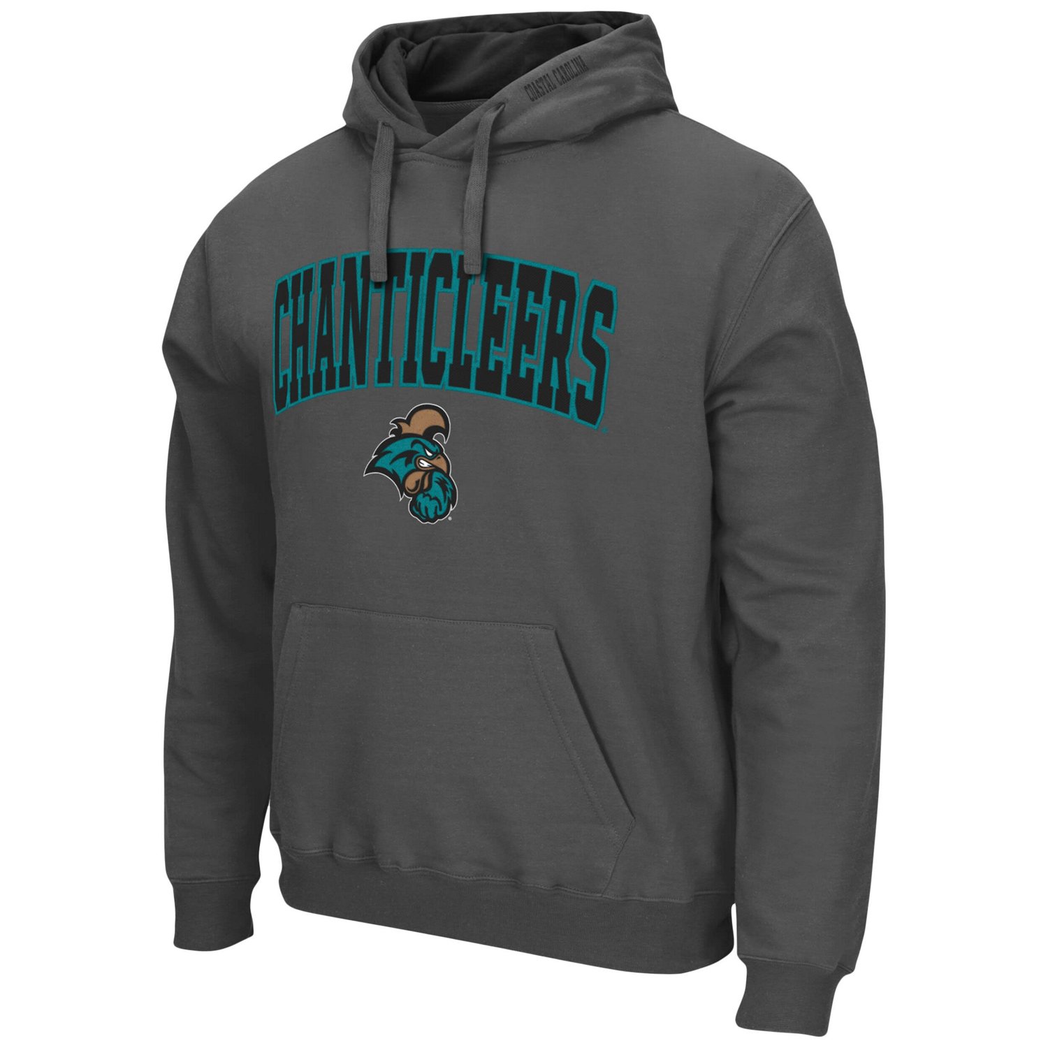 Colosseum Coastal Carolina Chanticleers Arch and Logo Pullover Hoodie                                                            - view number 2