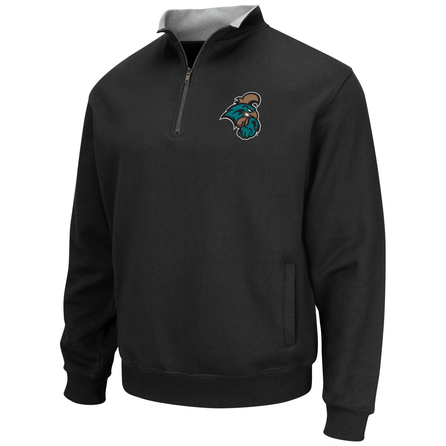 Colosseum Coastal Carolina Chanticleers Tortugas Quarter-Zip Sweatshirt                                                          - view number 2
